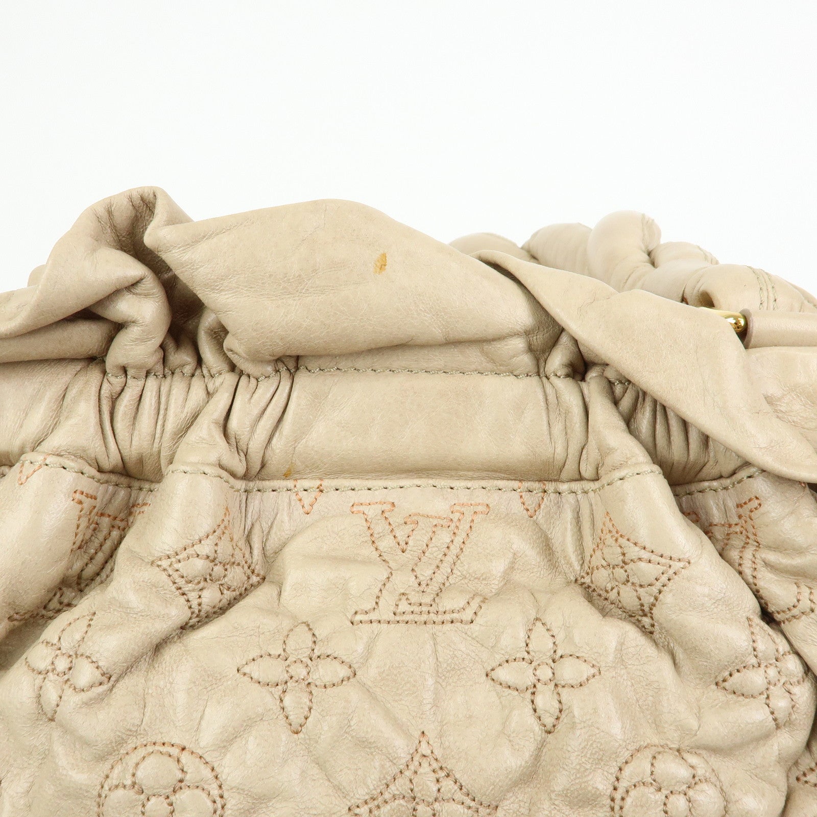 Louis Vuitton Monogram Olympe Stratus PM Shoulder Bag Ecru M95369