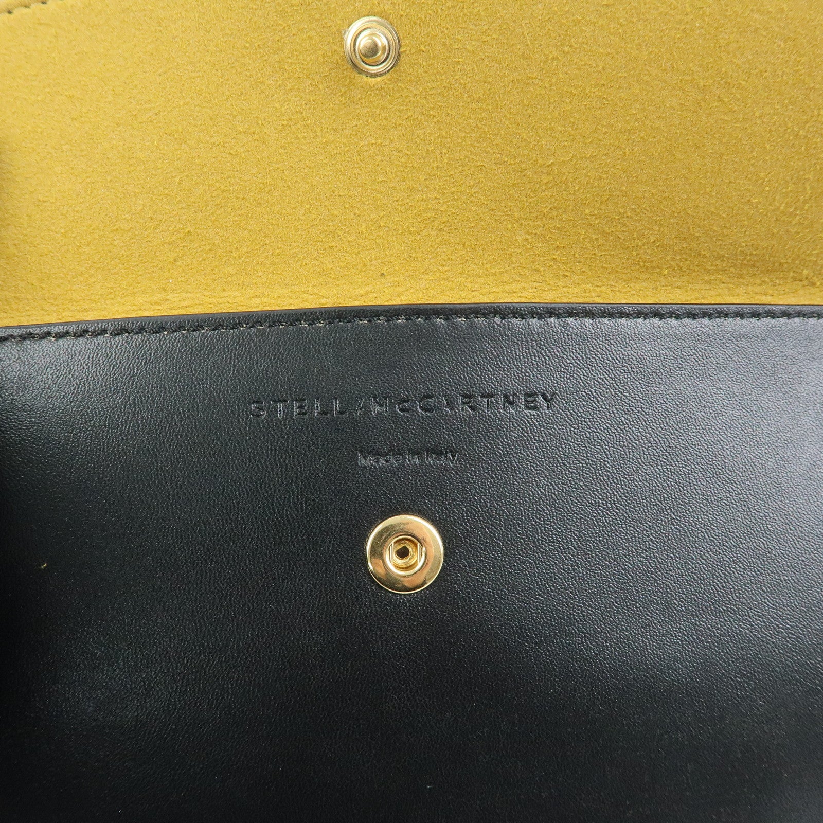 STELLA MCCARTNEY Faux Leather 2Way Bag Hand Shoulder Bag Black