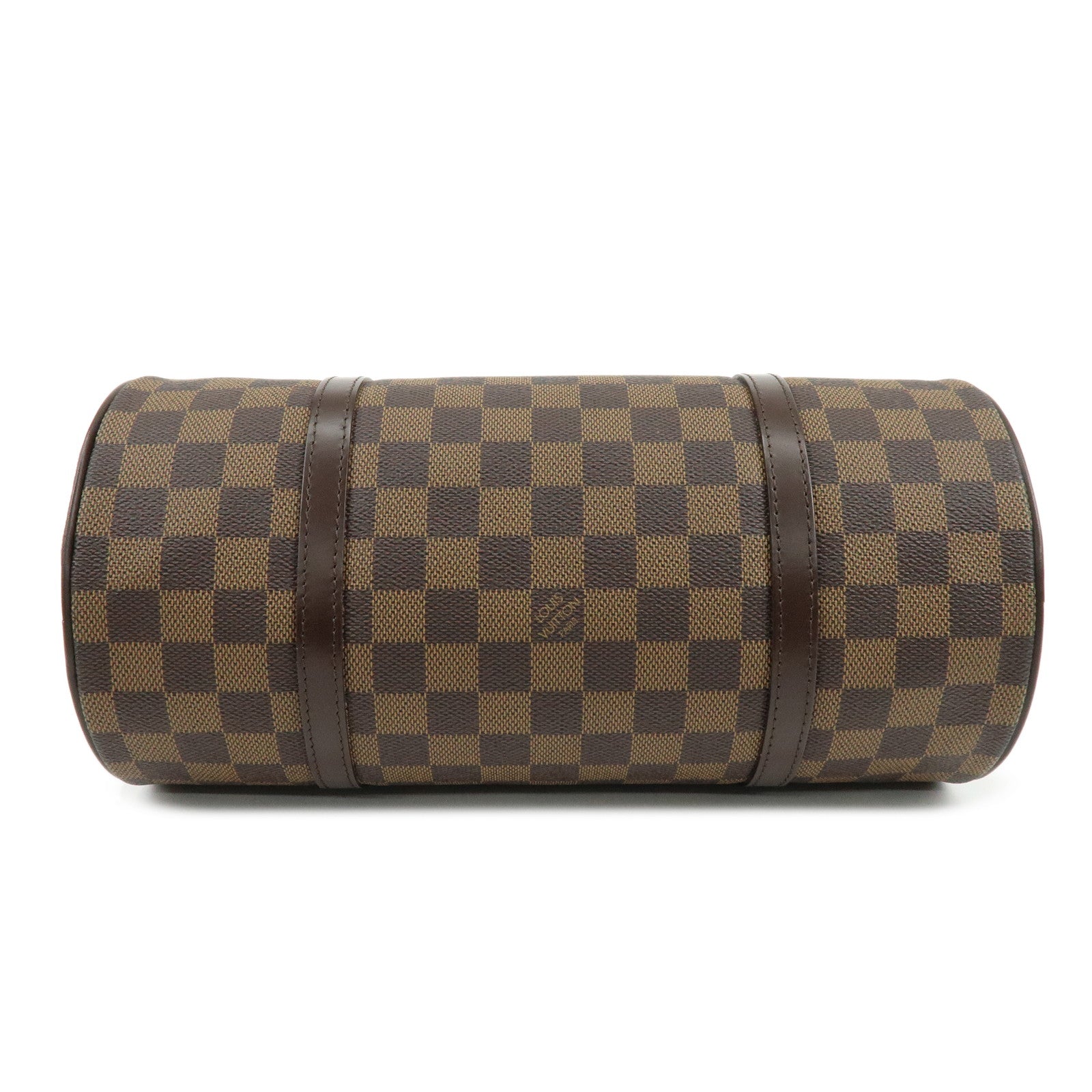Louis Vuitton Damier Ebene Papillon 30 Hand Bag Brown N51303