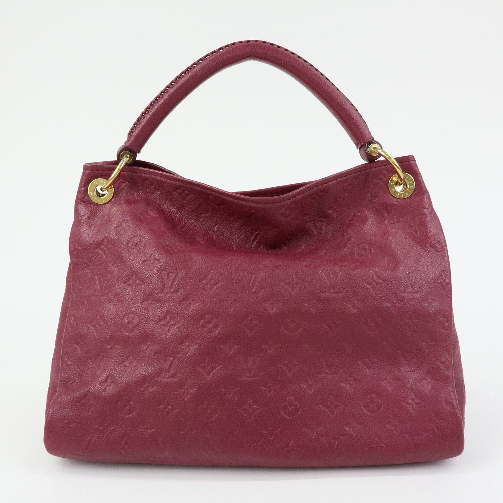 Louis Vuitton Monogram Empreinte Empreinte Leather MM Aurore M94047