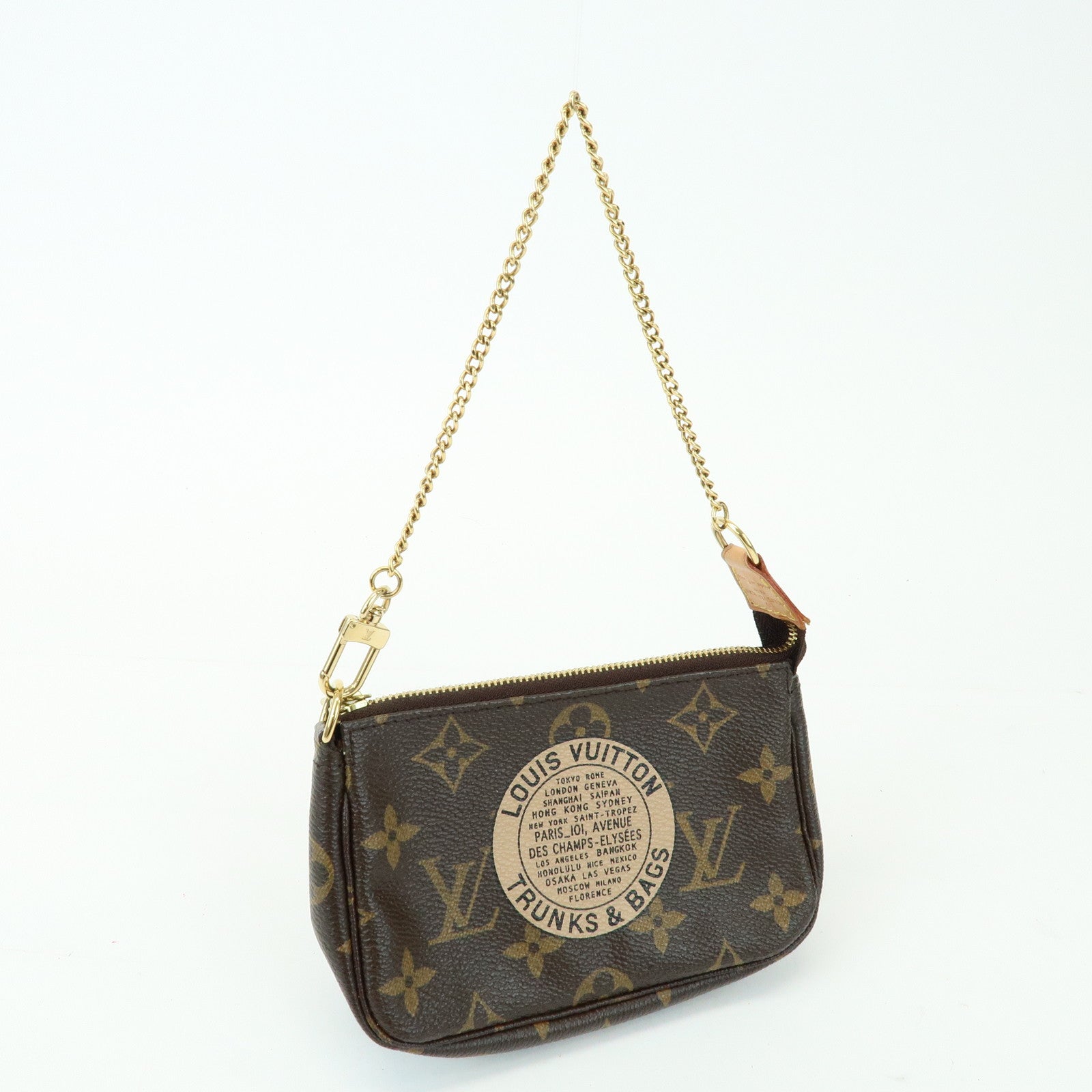 Louis Vuitton Monogram T&B Mini Pochette Accessoires Pouch M60153