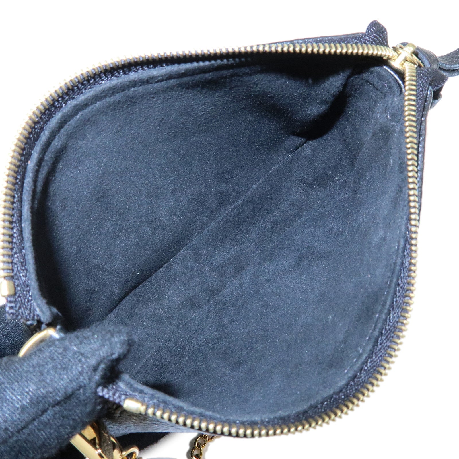 Louis Vuitton Bi-Color Monogram Empreinte Mini Pochette Accessoires