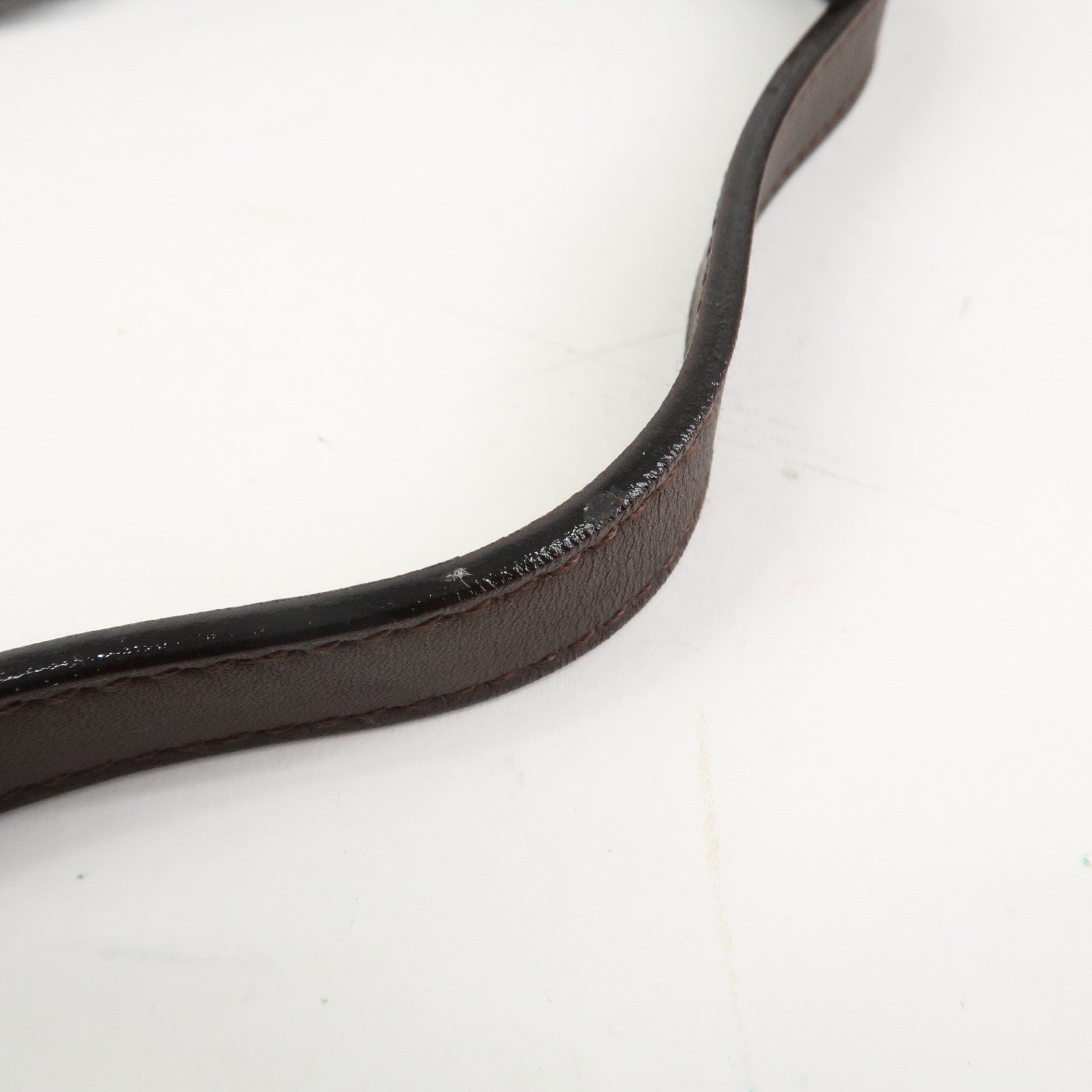 Ferragamo Canvas 2Way Bag Hand Bag Shoulder Bag Brown