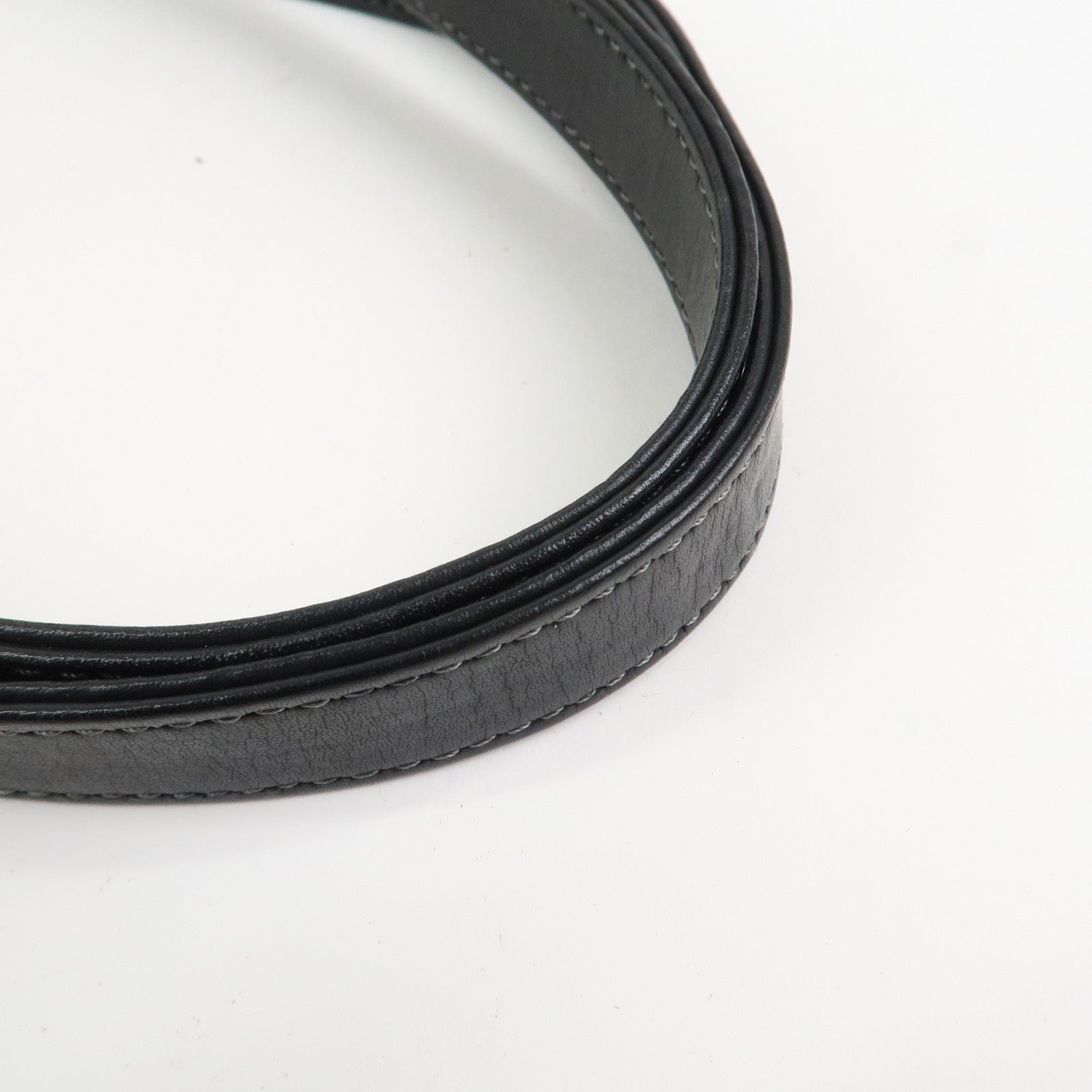 Chloe Eden Logo Leather Shoulder Bag Tote Bag Black