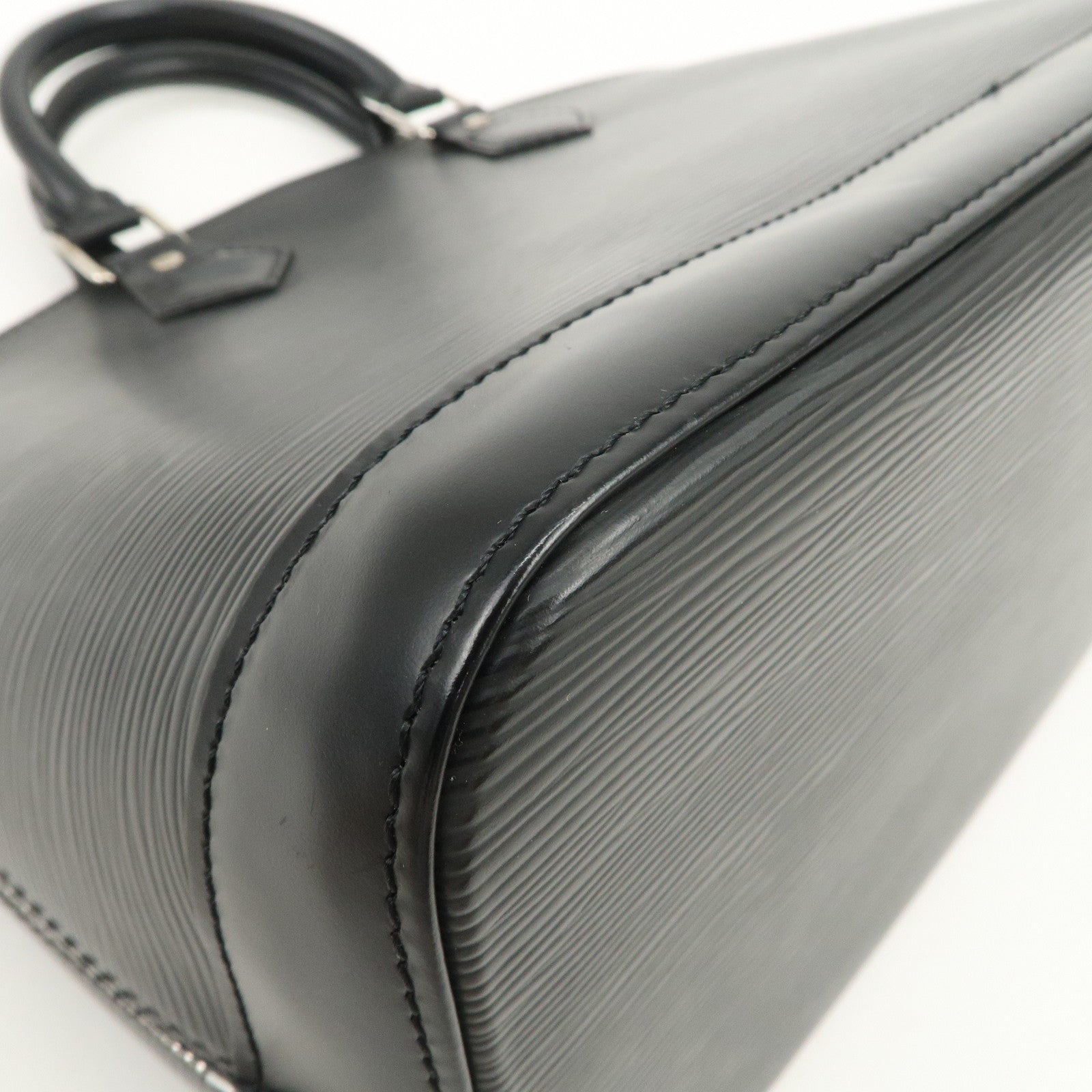 Louis Vuitton Epi Leather Alma PM Hand Bag Noir Black M52802
