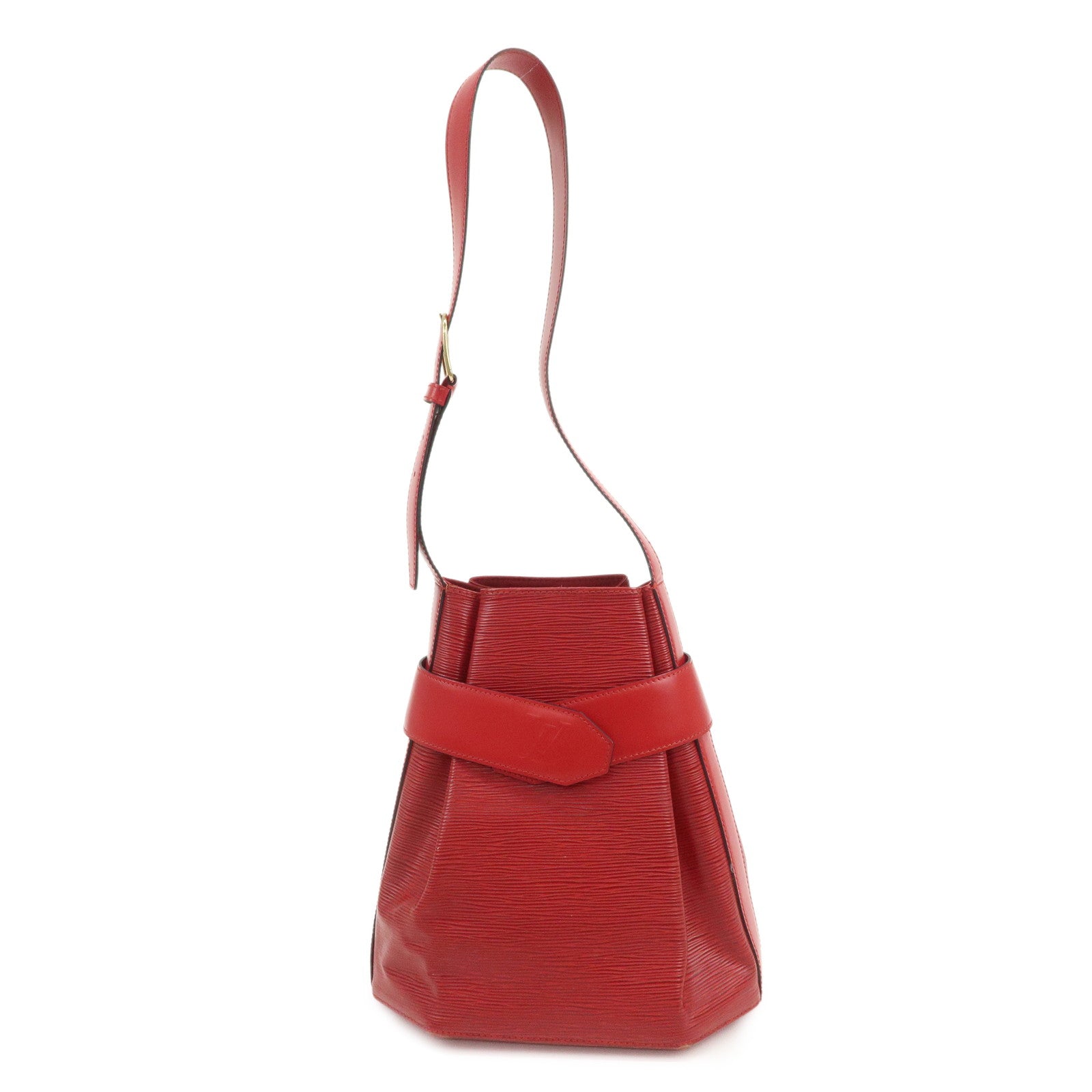 Louis Vuitton Epi Sac de Paul Shoulder Bag Castilian Red M80207