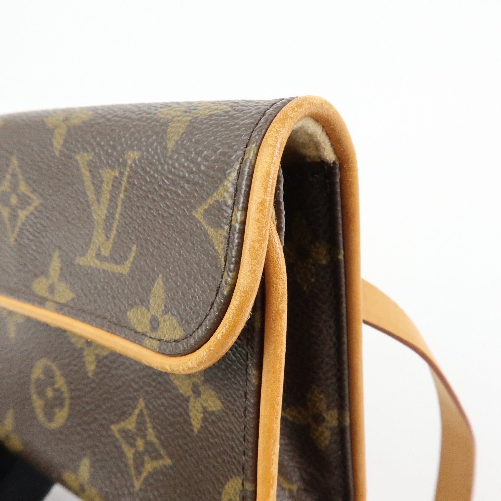 Louis Vuitton Monogram Pochette Florentine Waist Bag Belt S M51855