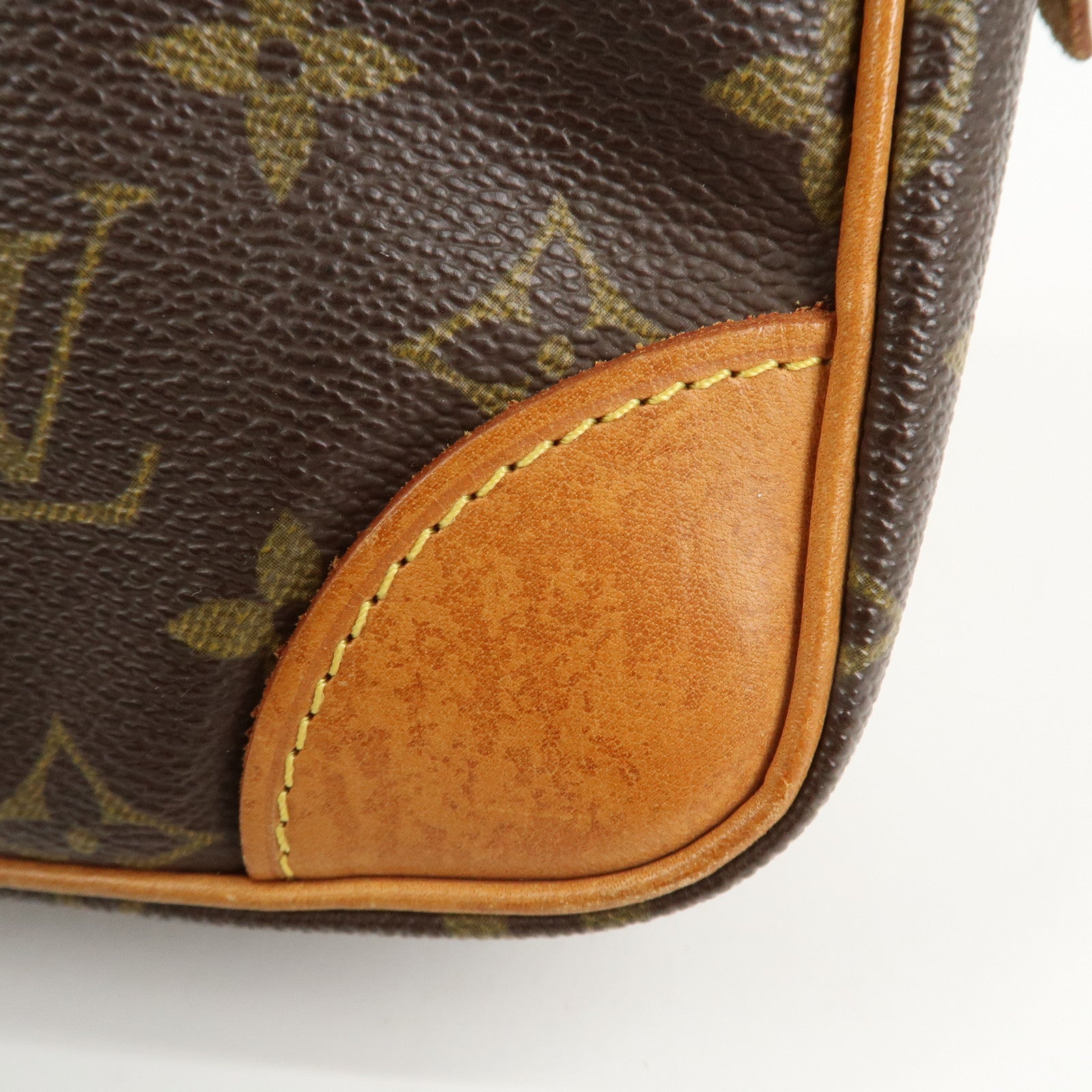 Louis Vuitton Monogram Compiegne 28 Pouch Clutch Bag Brown M51845 Used