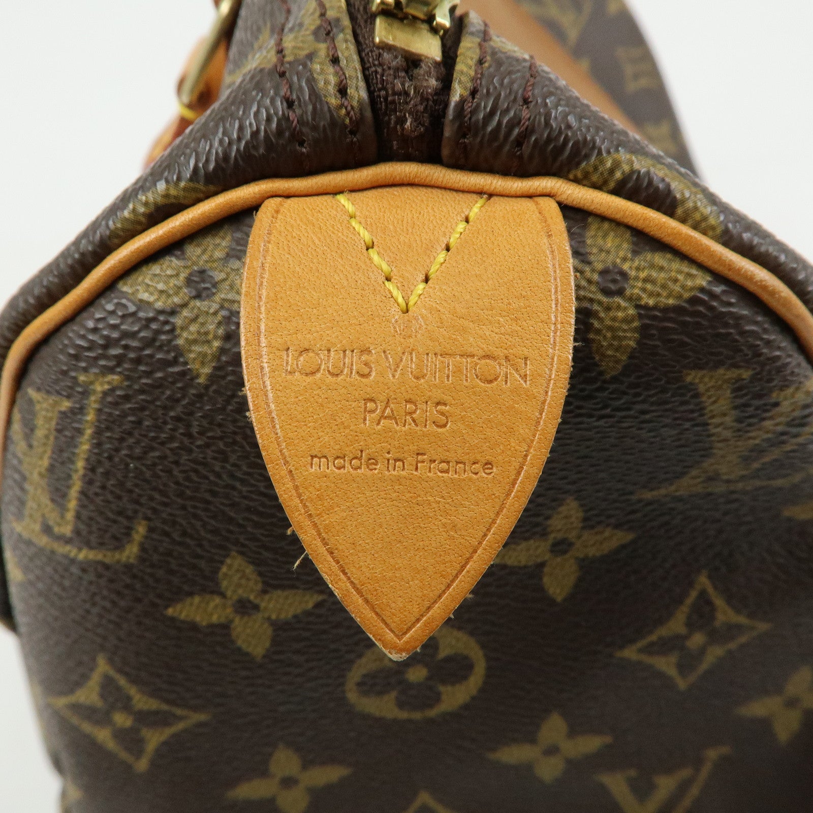 Louis Vuitton Monogram Speedy 30 Boston Bag Hand Bag Brown M41526