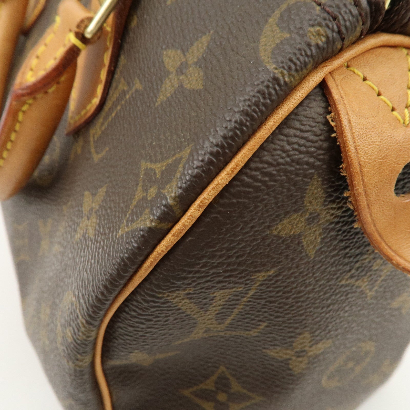 Louis Vuitton Monogram Speedy 25 Boston Bag Hand Bag Brown M41528