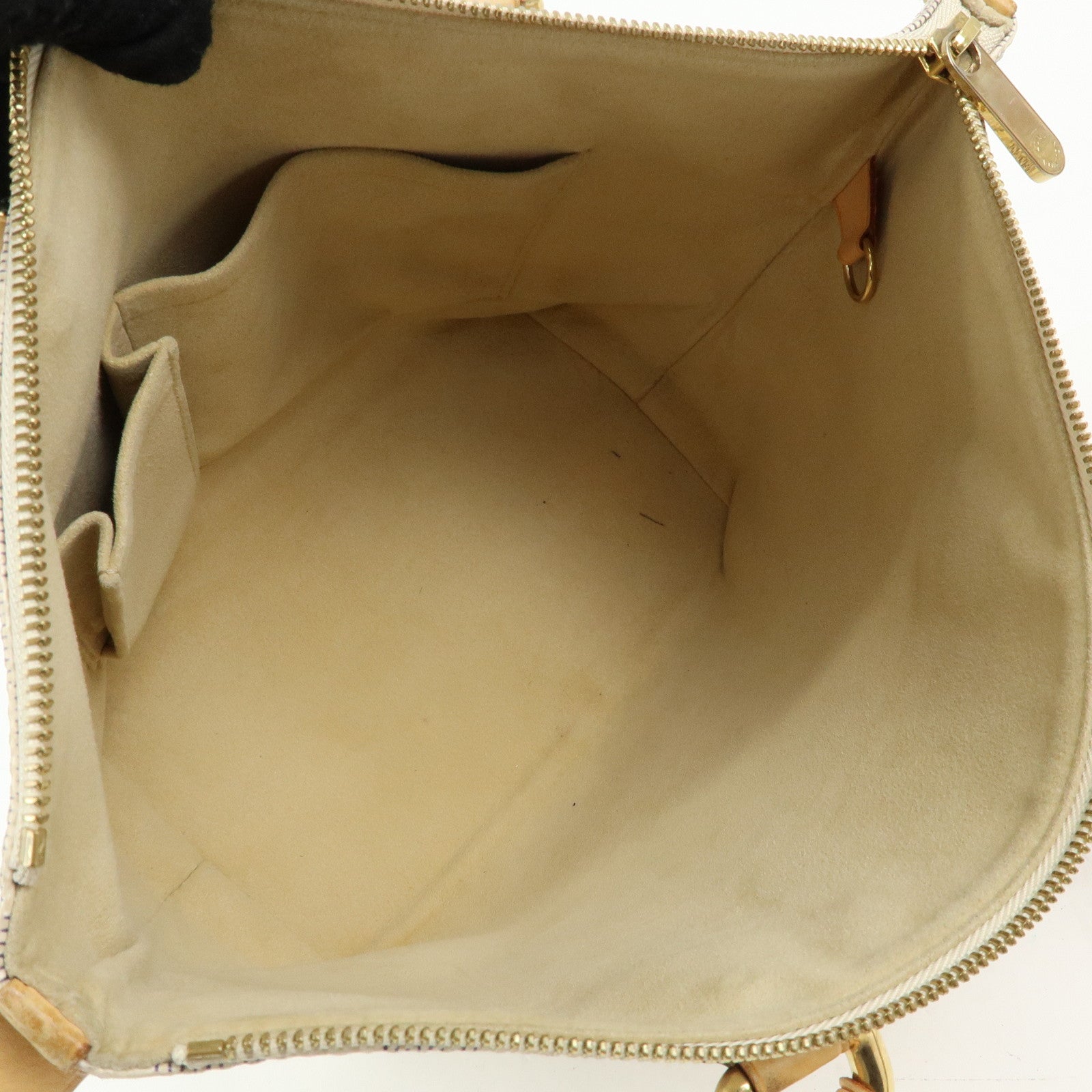 Louis Vuitton Damier Azur Saleya PM Tote Bag Hand Bag N51186
