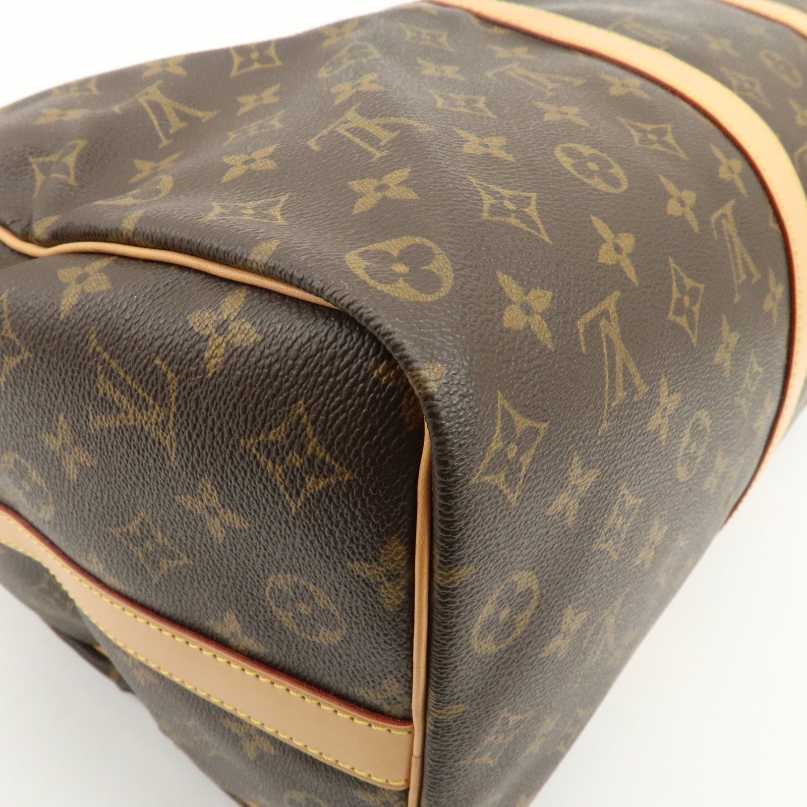 Louis Vuitton Monogram Keep All 50 Bandouliere Boston Bag M41416
