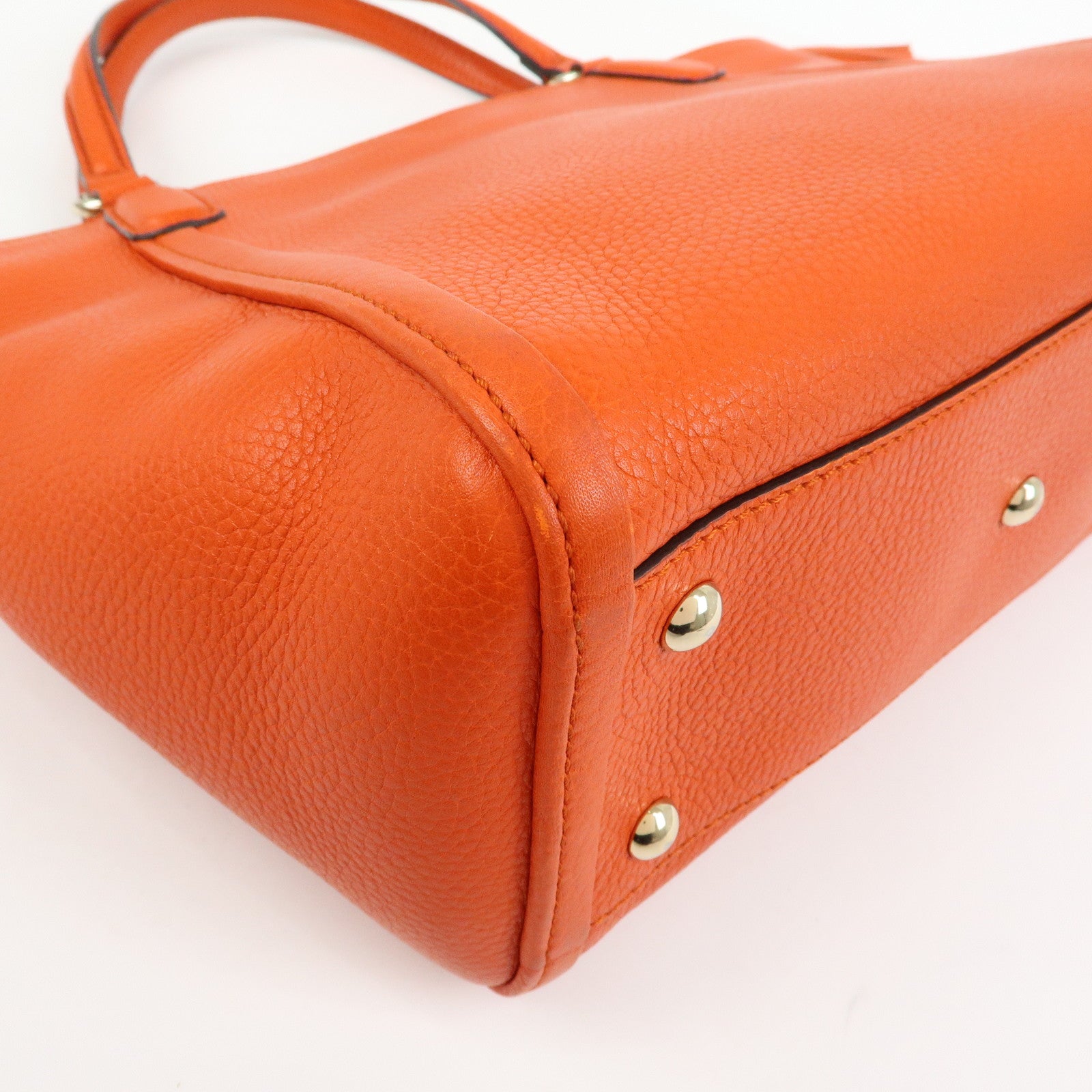 GUCCI SOHO Interlocking G Leather 2Way Bag Hand Shoulder Bag 369176