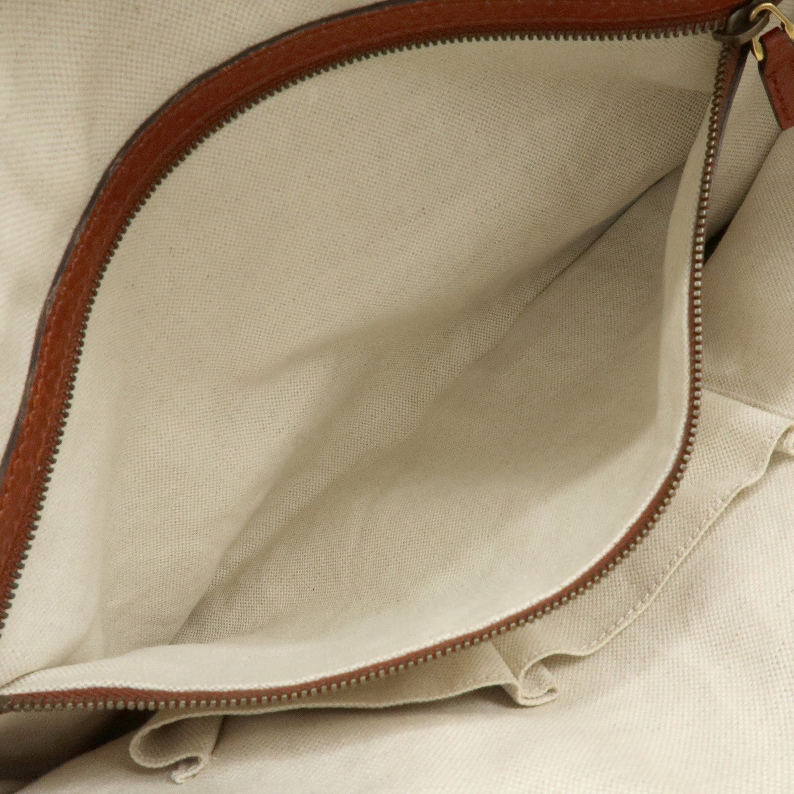 GUCCI Bamboo Laidback Crafty Leather Tote Hand Bag Orange 339002