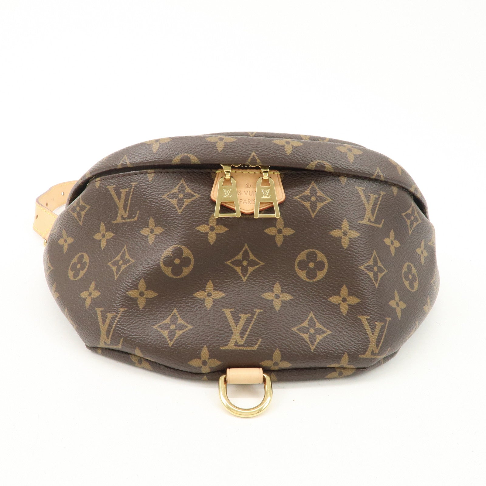 Louis Vuitton Monogram Bumbag Crossbody Bag Brown M43644 Used