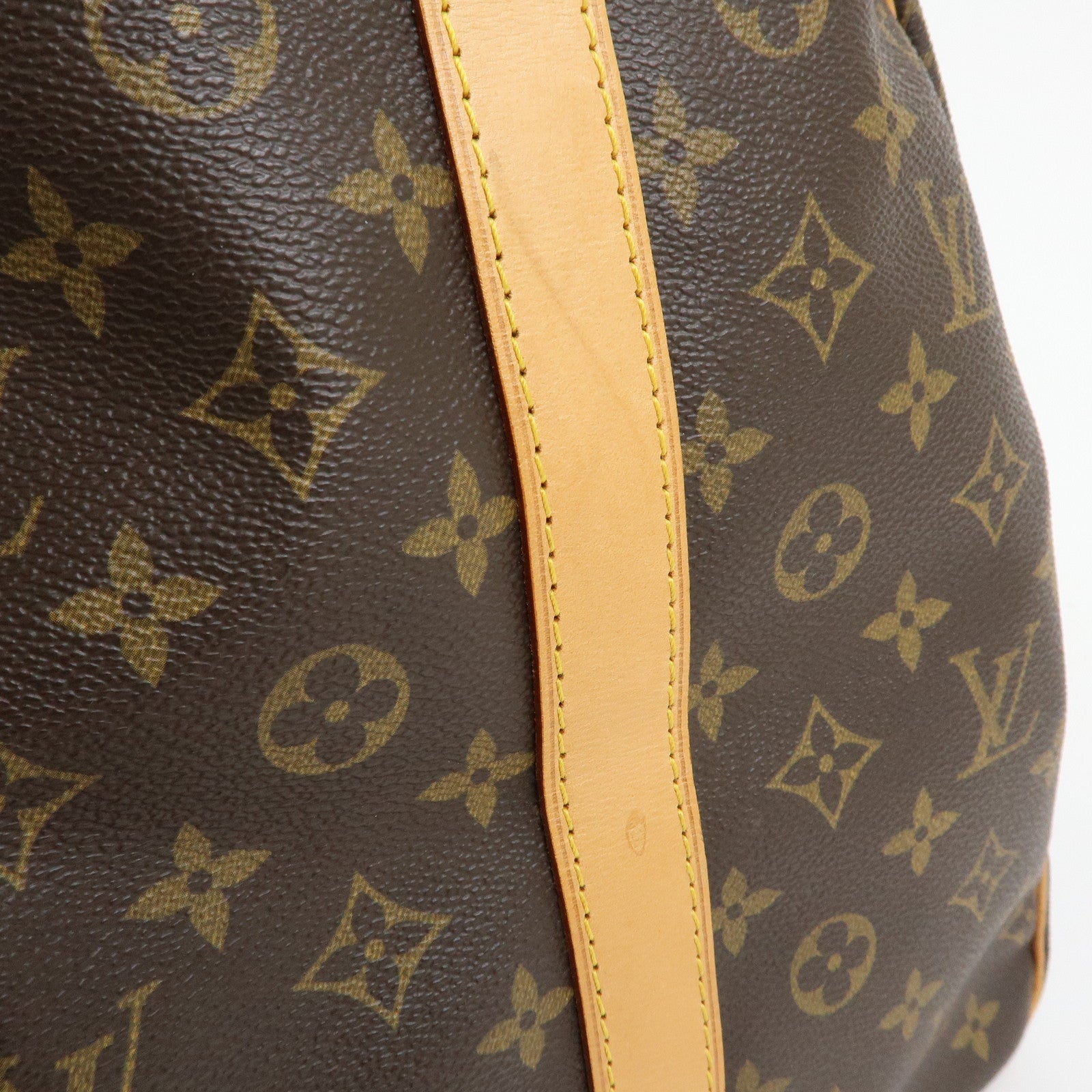 Louis Vuitton Monogram Keep All Bandouliere 55 Boston Bag M41414