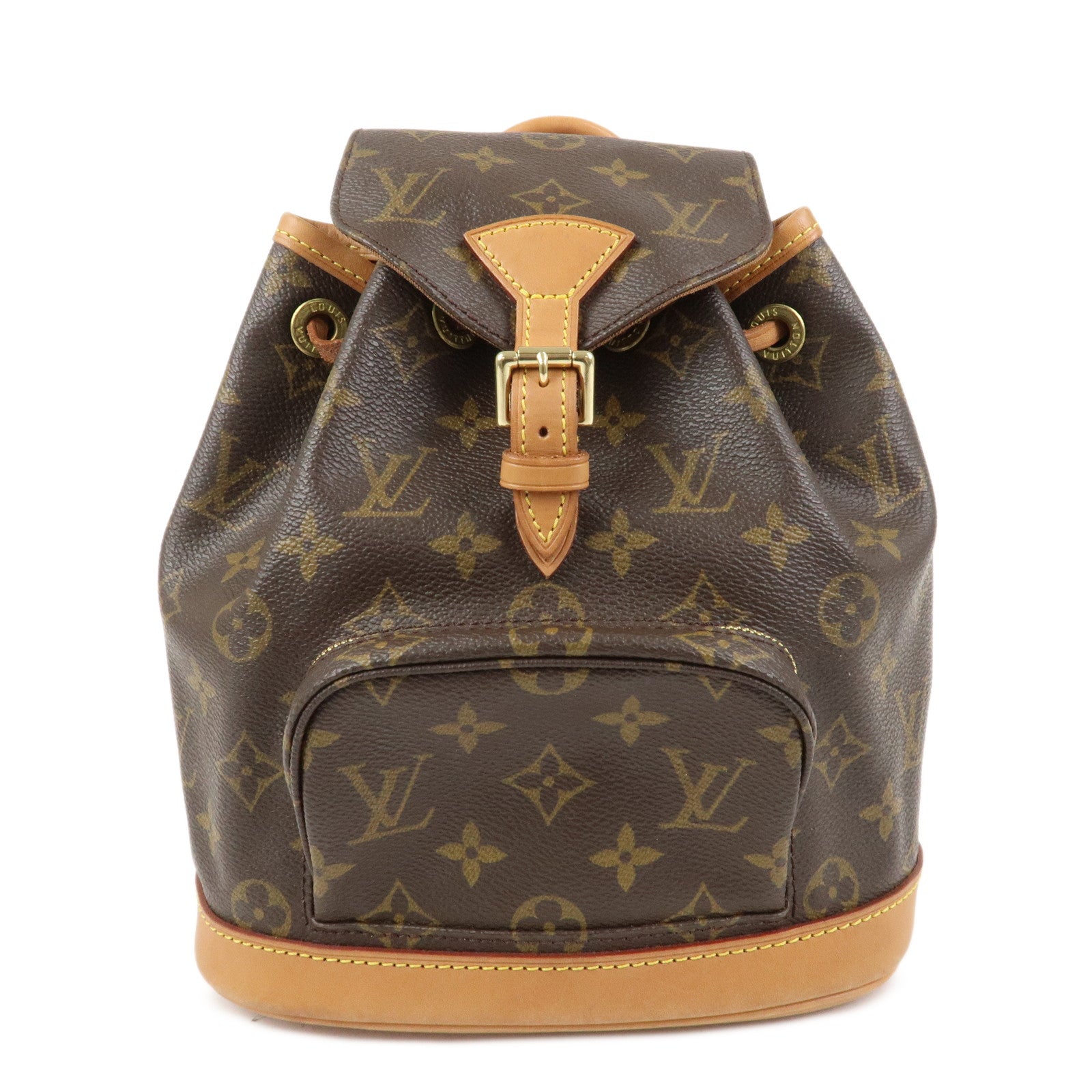 Louis Vuitton Monogram Canvas Mini Montsouris Backpack Brown M51137
