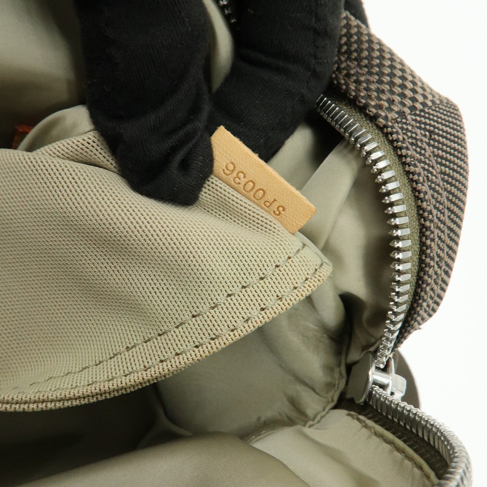 Louis Vuitton Damier Geant Citadin Shoulder Bag Terre M93040