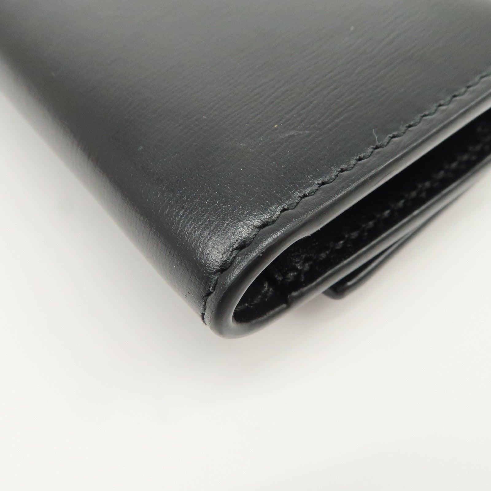 GUCCI GG Marmont Leather 6 Rings Key Case Key Holder Black 435305