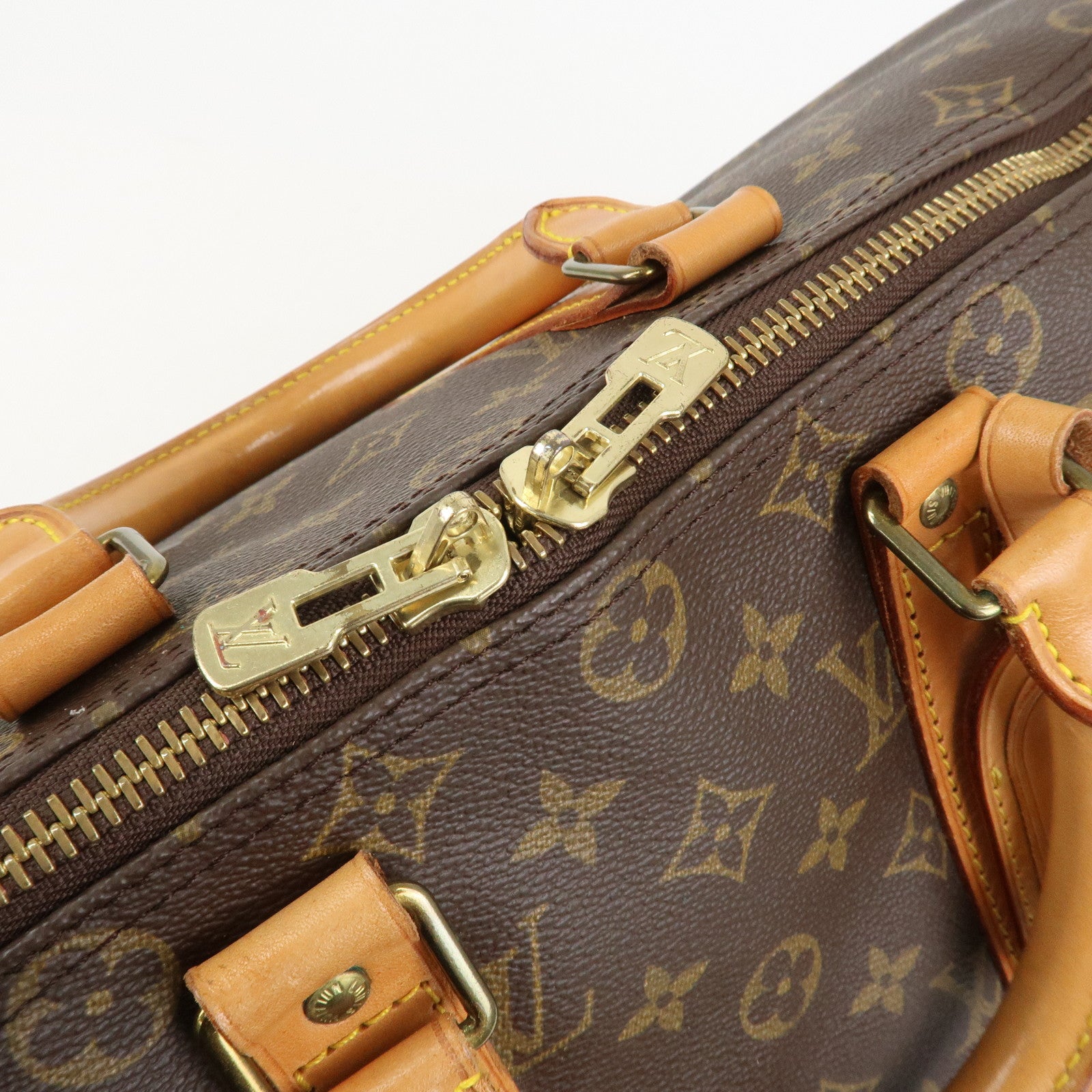 Louis Vuitton Monogram Keep All Bandouliere 45 Boston Bag M41418