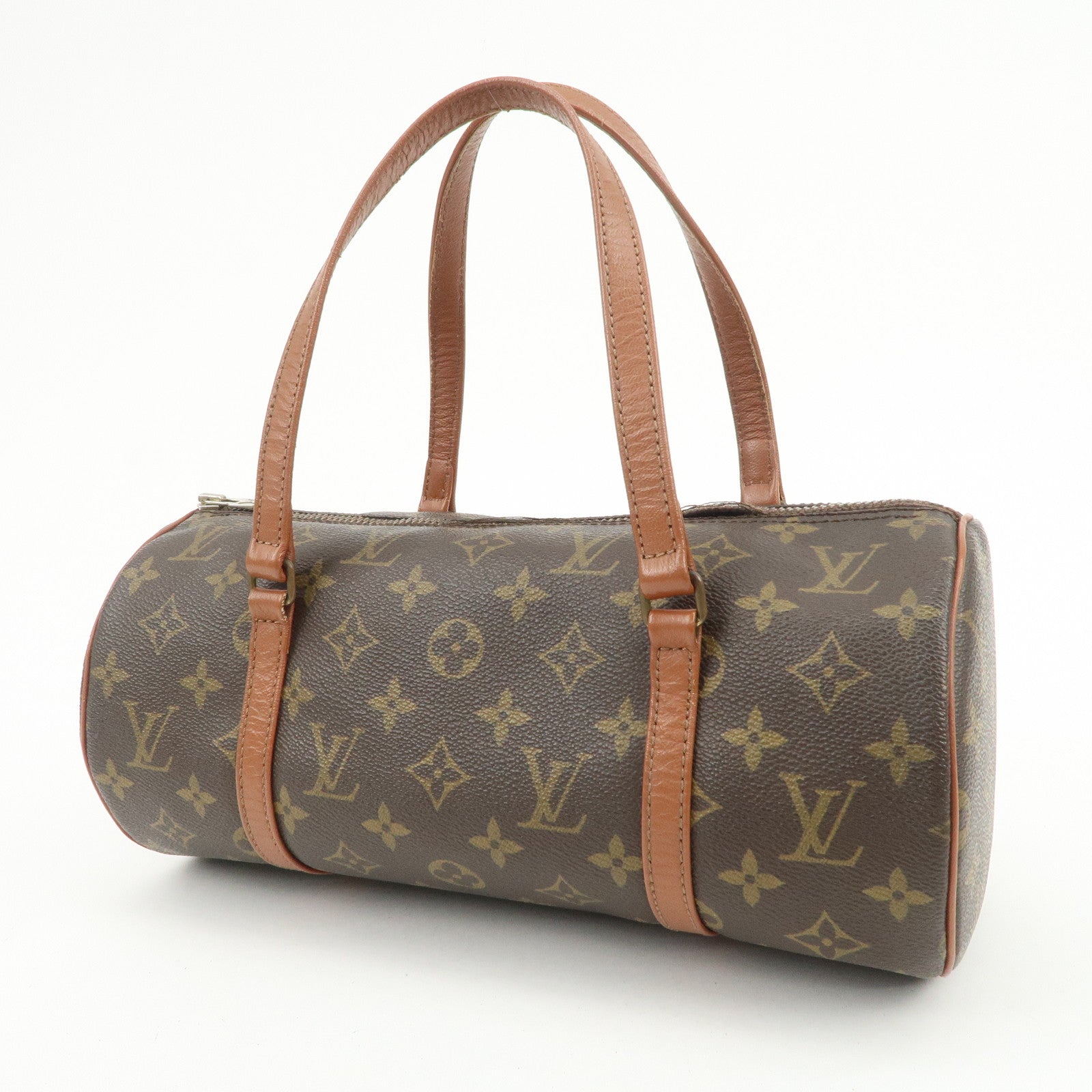 Louis Vuitton Monogram Papillon 30 Hand Bag Brown Oly Style M51365