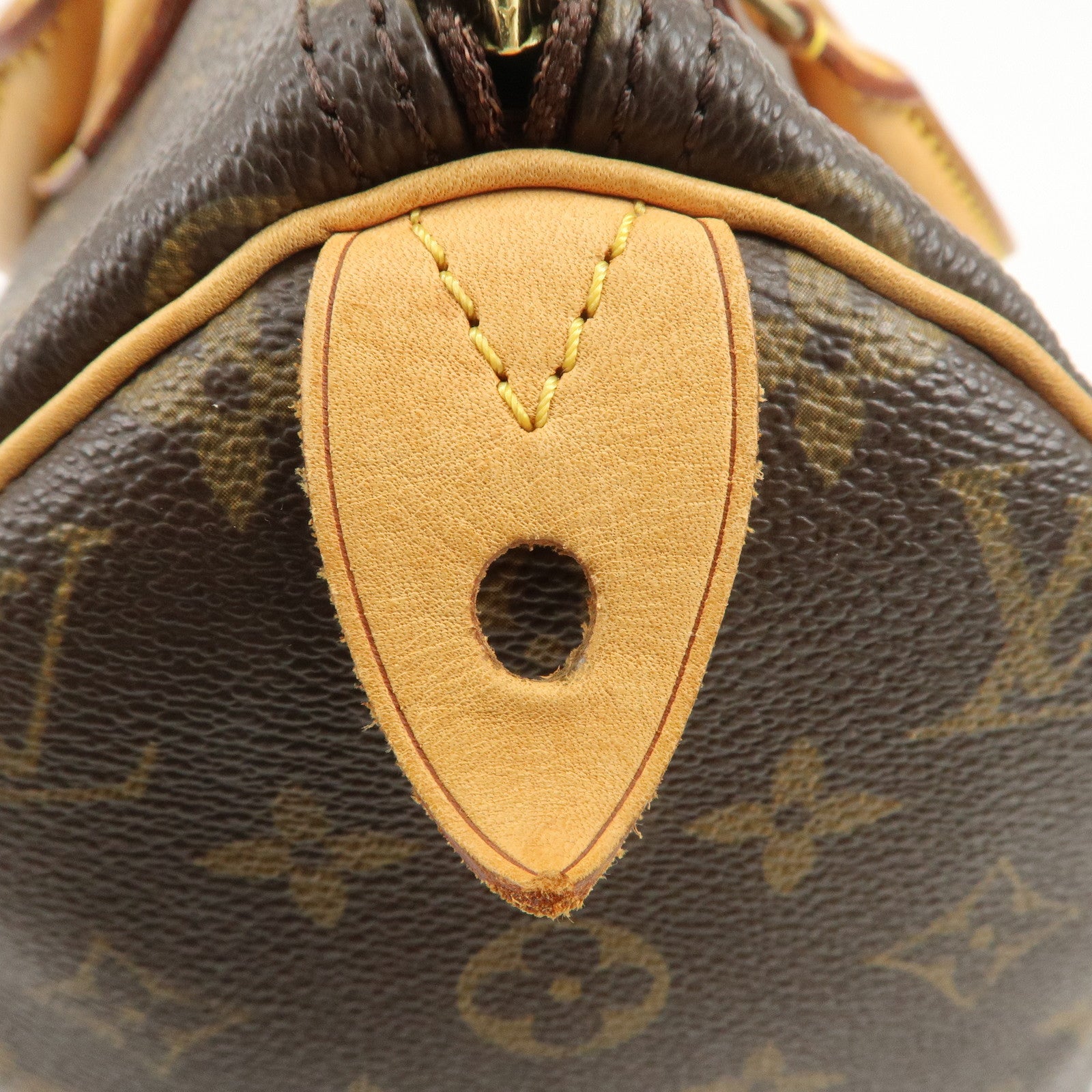 Louis Vuitton Monogram Speedy 30 Boston Bag Hand Bag Brown M41526