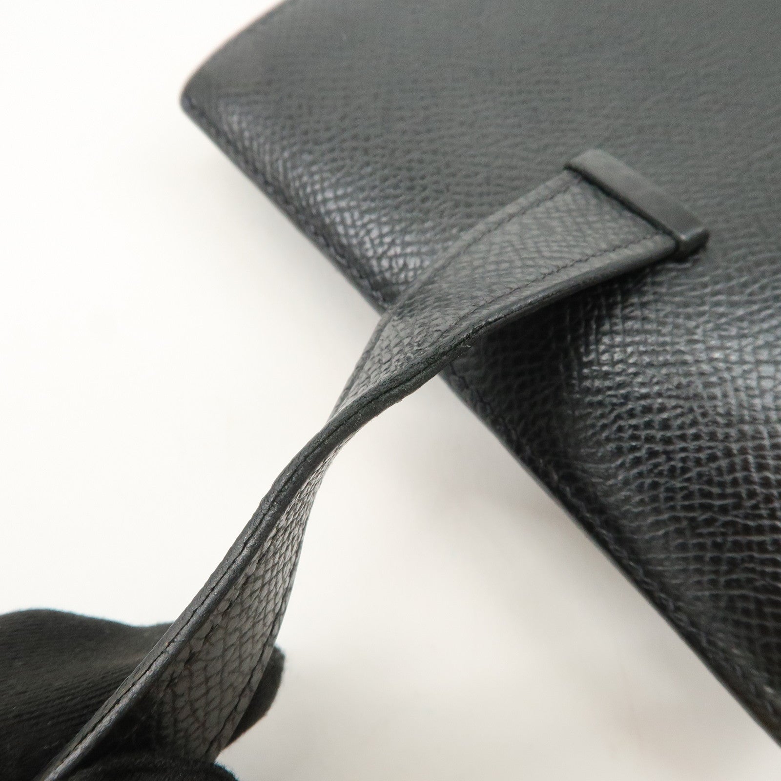 HERMES Bearn Mini Veau Epsom Bi-fold Compact Wallet Z Stamped Black