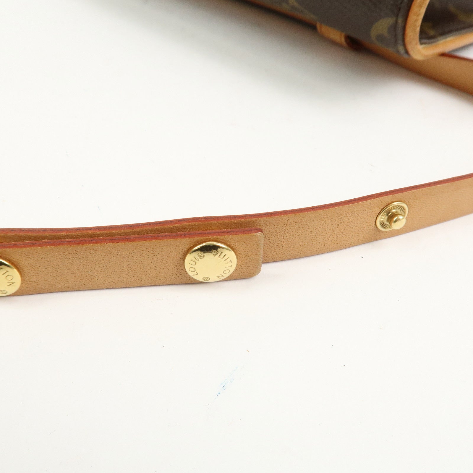 Louis Vuitton Monogram Pochette Florentine Waist Bag Belt M51855