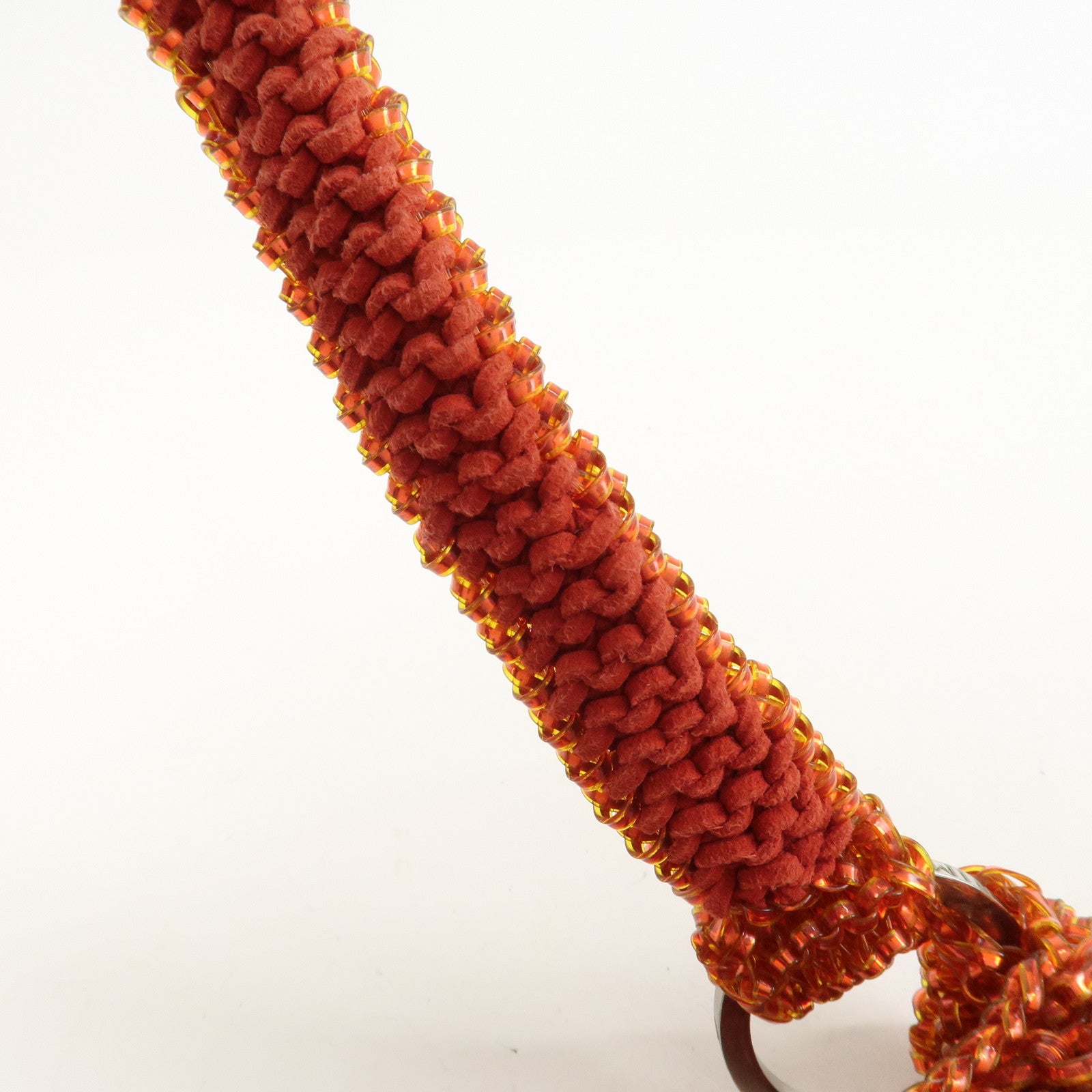 ANTEPRIMA Wire Bag PVC Shoulder Bag Hand Bag Orange