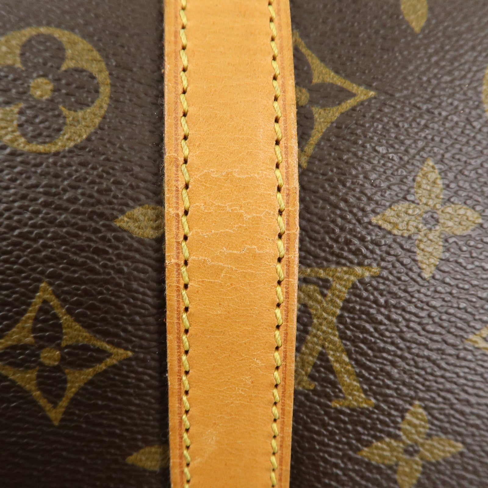 Louis Vuitton Monogram Sac Souple 35 Boston Bag Brown M41626