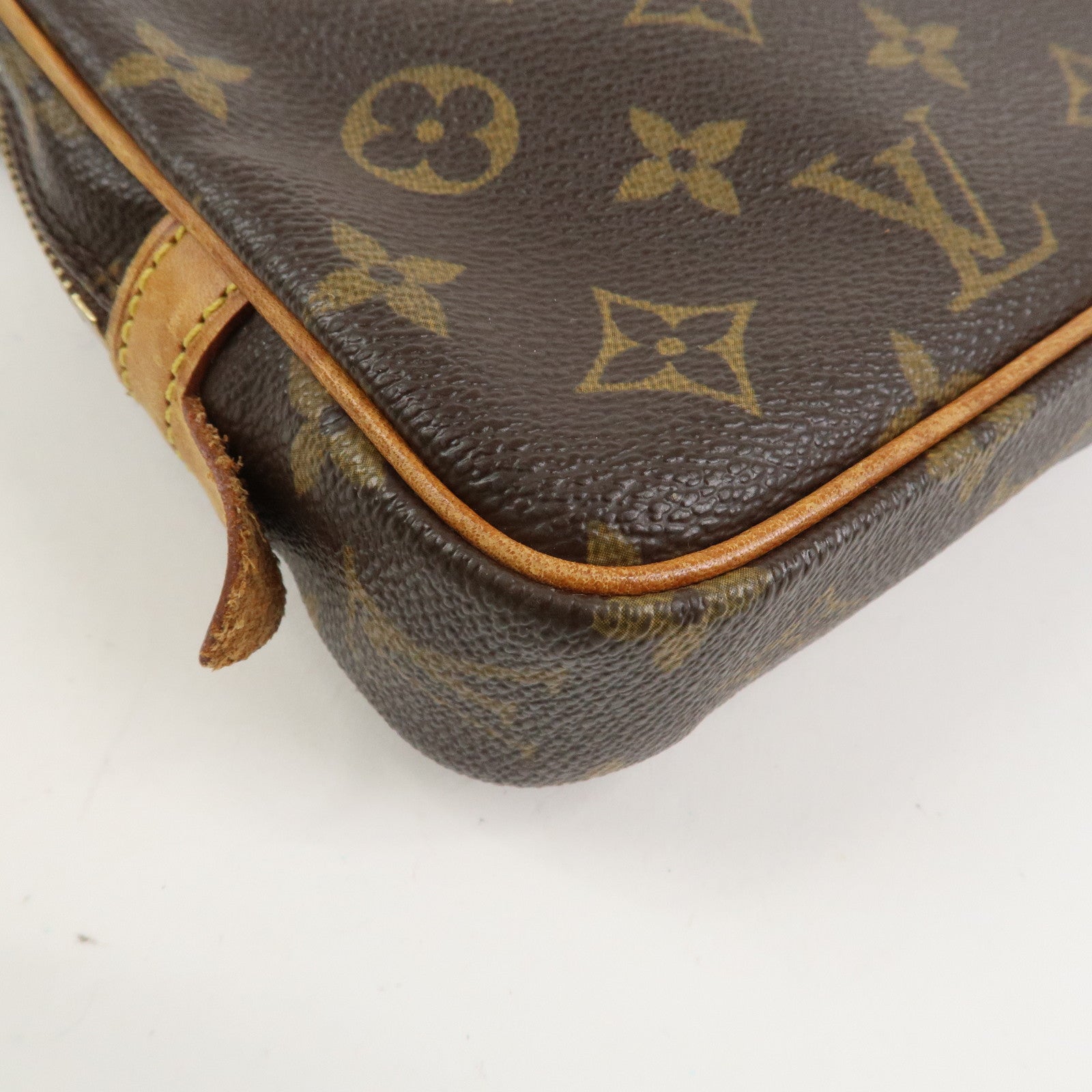 Louis Vuitton Monogram Pochette Marly Bandouliere Bag Brown M51828