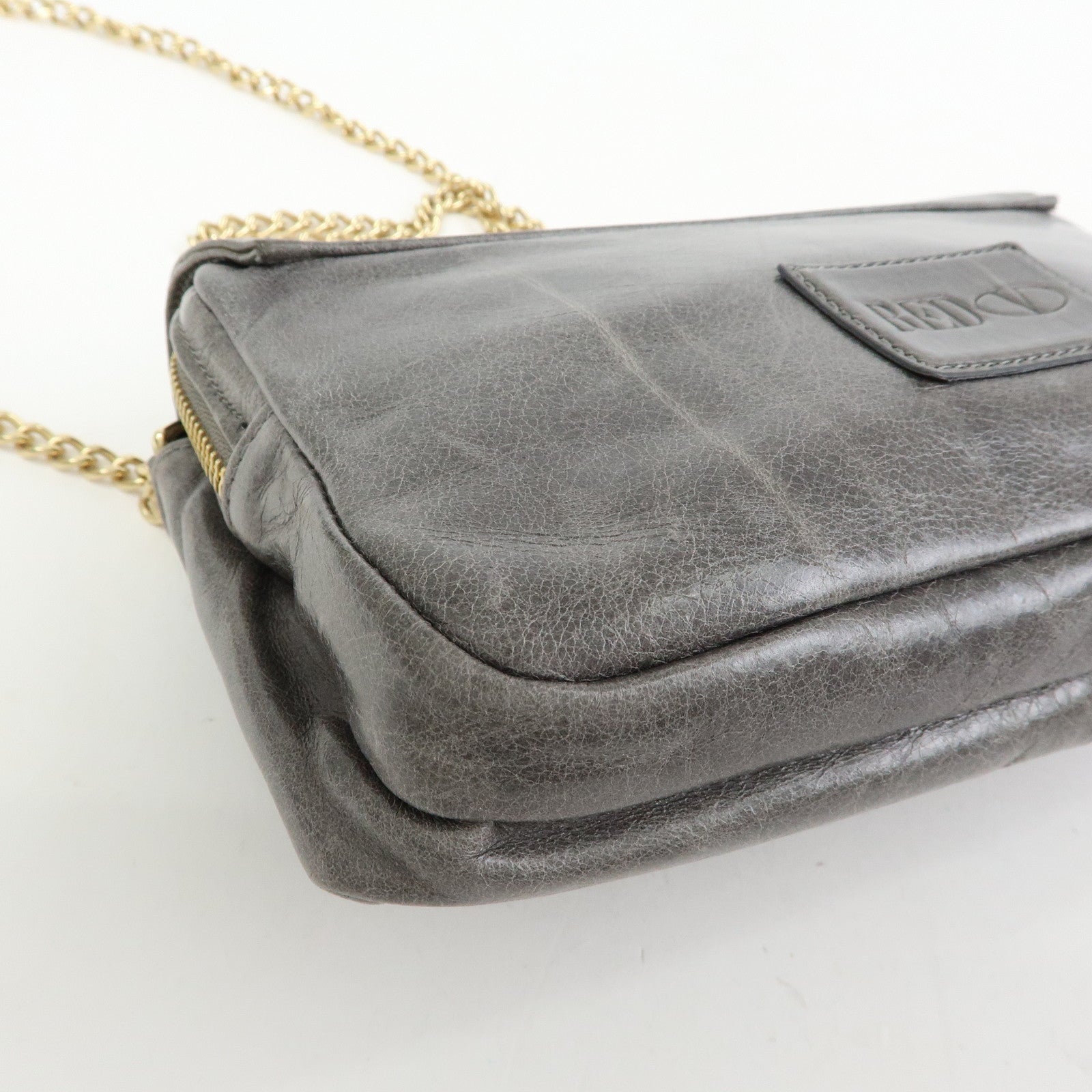 VALENTINO RED Valentino 2Way Bag Chain Shoulder Bag Hand Bag Gray