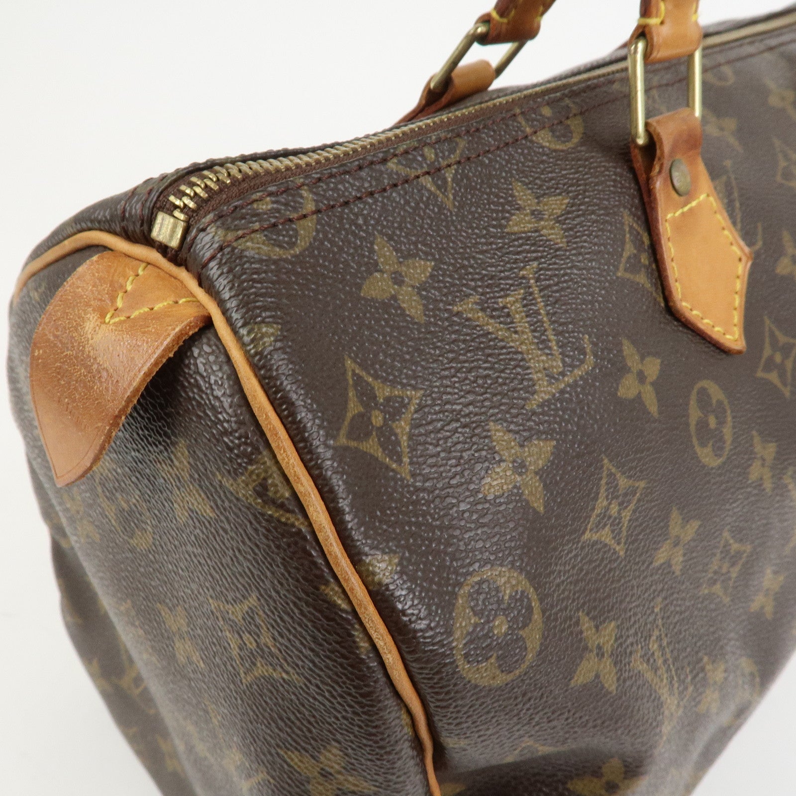 Louis Vuitton Monogram Speedy 35 Boston Bag Hand Bag M41524
