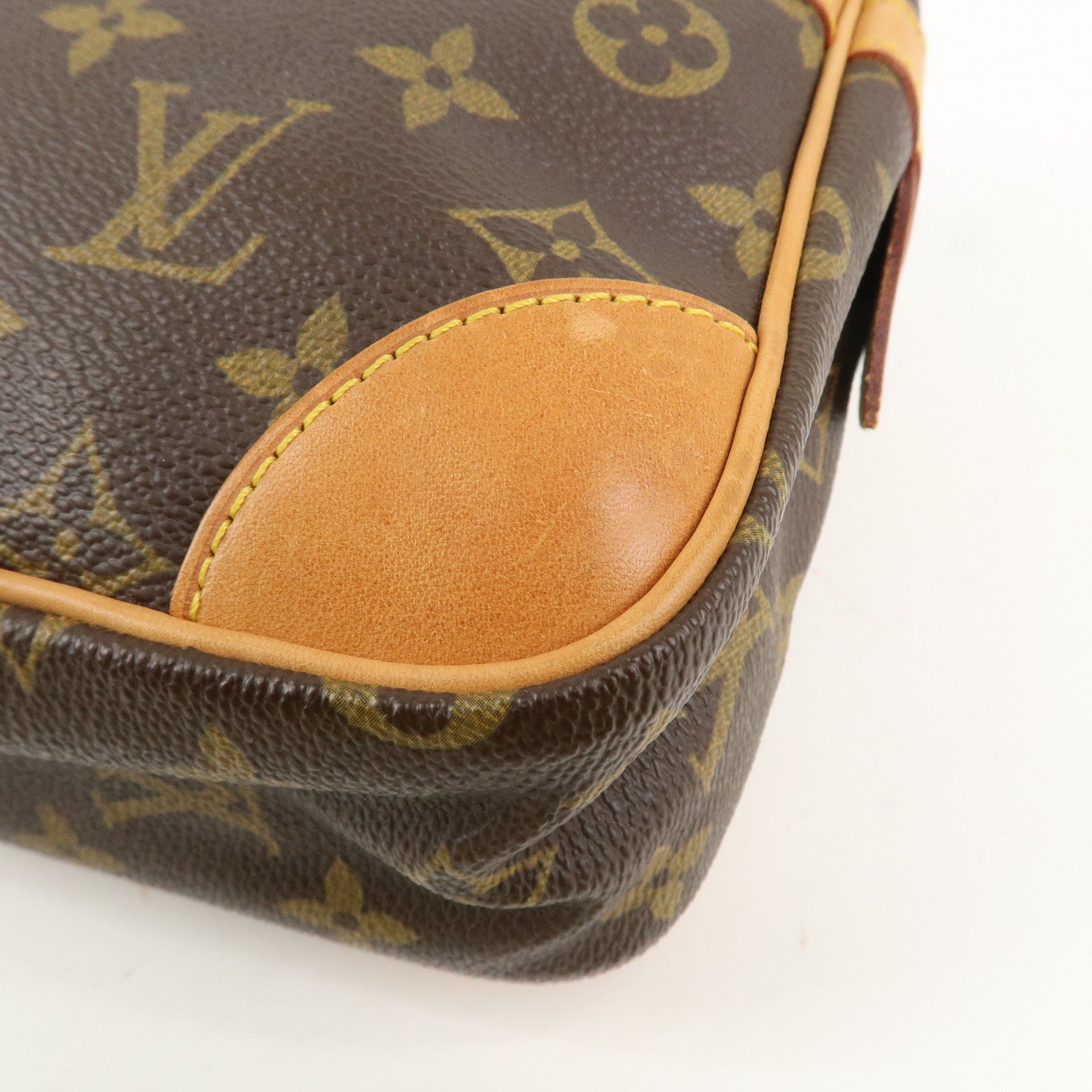 Louis Vuitton Monogram Compiegne 28 Pouch Clutch Bag Brown M51845 Used