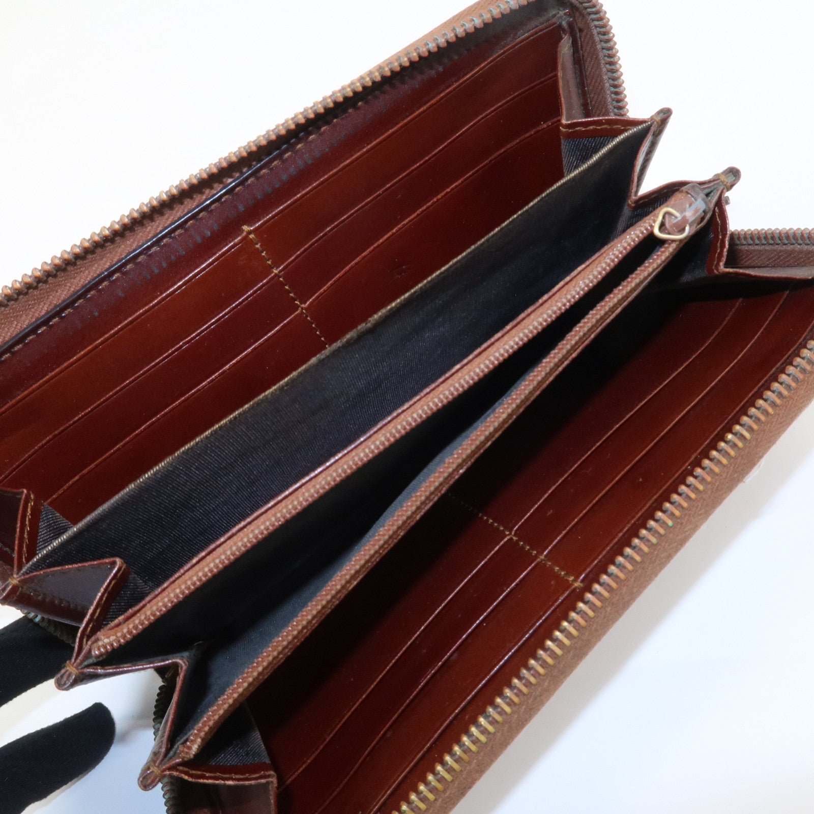 GUCCI Set of 3 Wallet GG Supreme Guccissima Leather Pink Beige