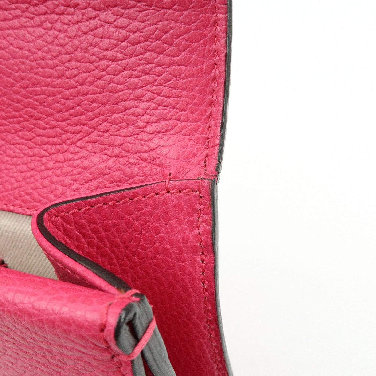GUCCI Dionysus Leather Small Chain  Shoulder Bag Hot Pink 421970