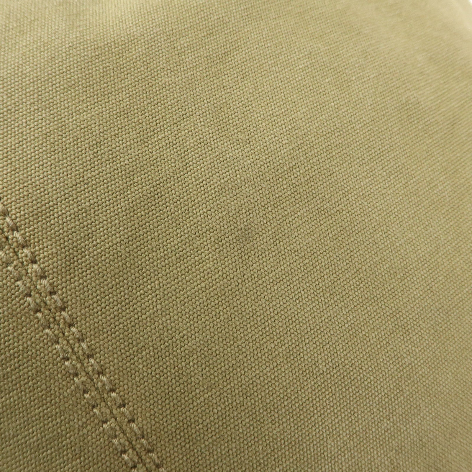GUCCI Canvas Leather Tote Bag Hand Bag Khaki Brown 109132
