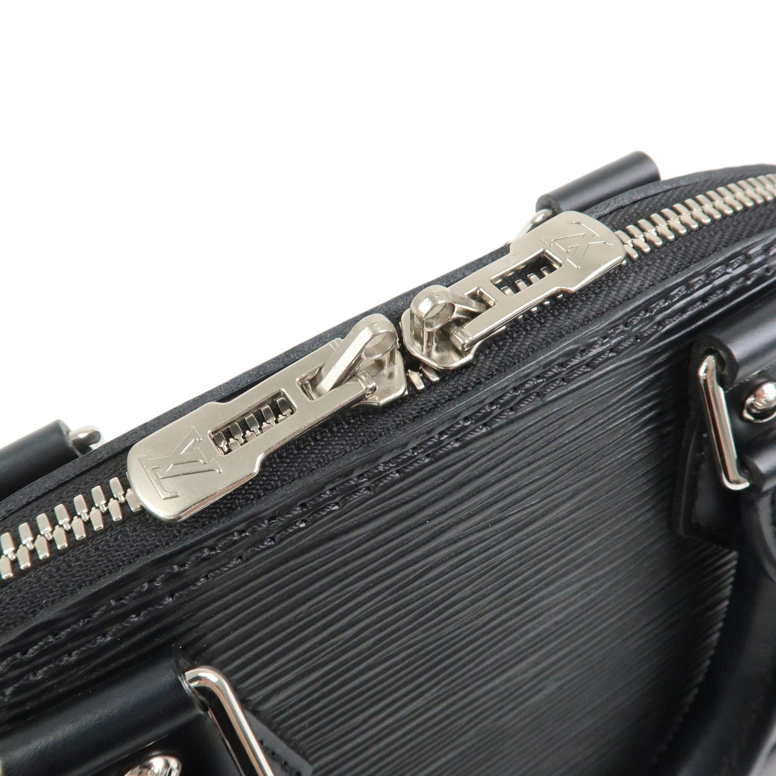 Louis Vuitton Epi Alma BB 2Way Hand Bag Shoulder Bag Noir M40862