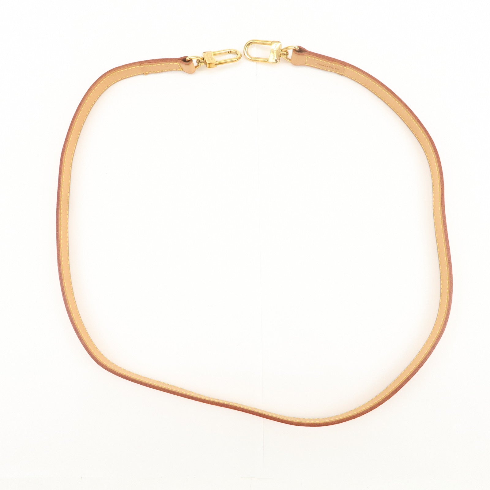 Louis Vuitton Nume Leather Shoulder Strap 100cm 1.6cm Natural