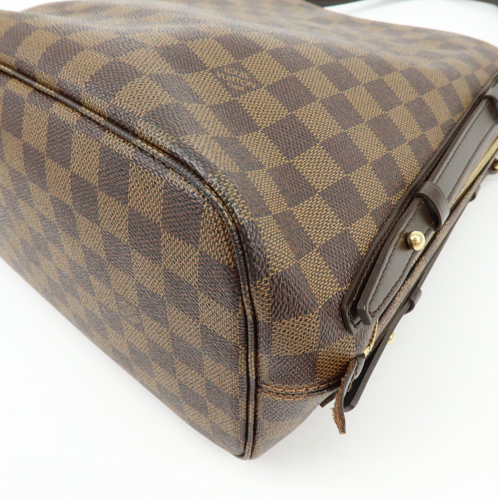 Louis Vuitton Damier Ebene Cabas Rivington Shoulder Bag N41108