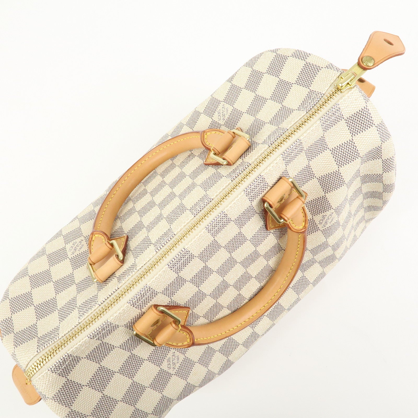 Louis Vuitton Damier Azur Speedy 30 Boston Bag Hand Bag N41533