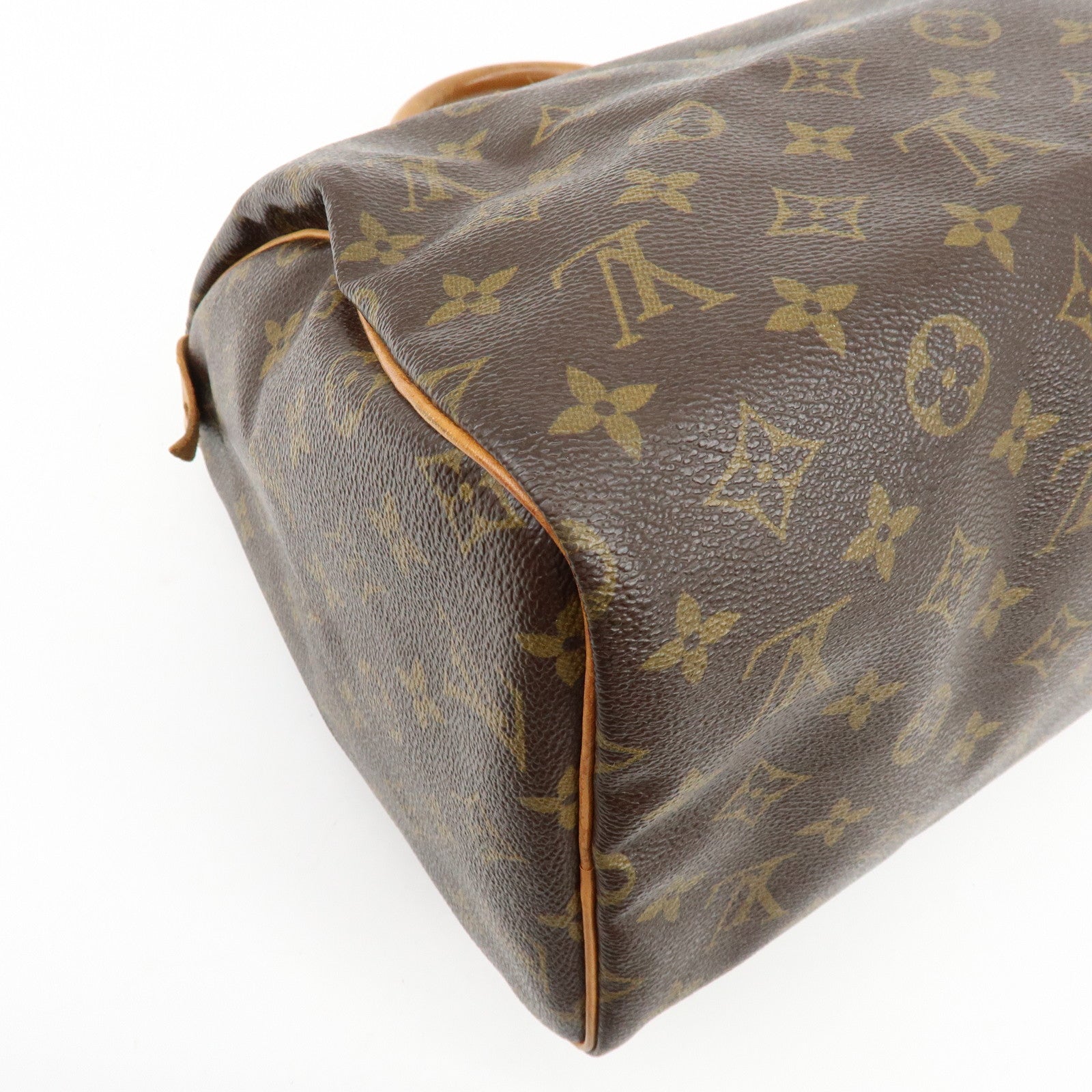Louis Vuitton Monogram Speedy 30 Boston Bag Hand Bag Brown M41526