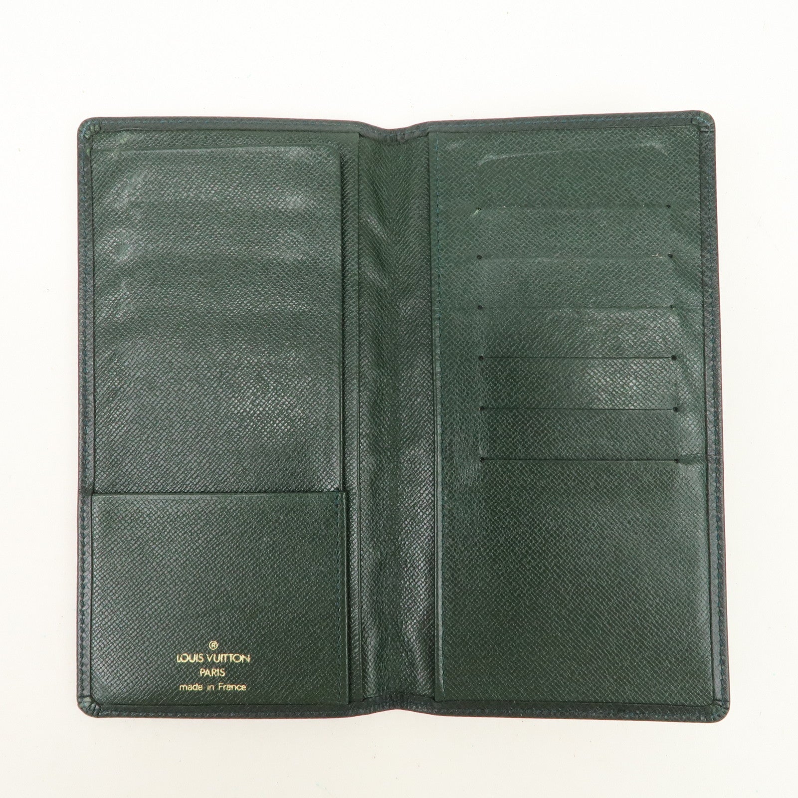 Louis Vuitton Taiga Set of 3 Long Wallet Ardoise R20425/M30394 Used