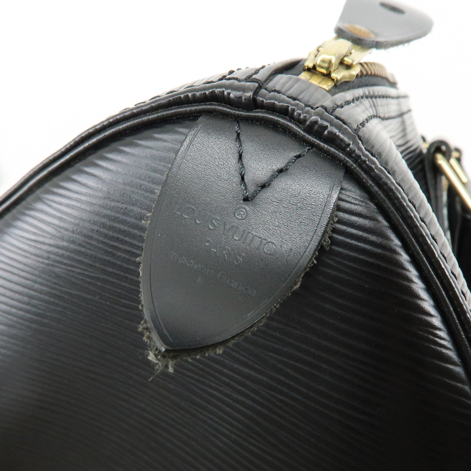 Louis Vuitton Epi Leather Speedy 25 Hand Bag Boston Bag Noir M59032