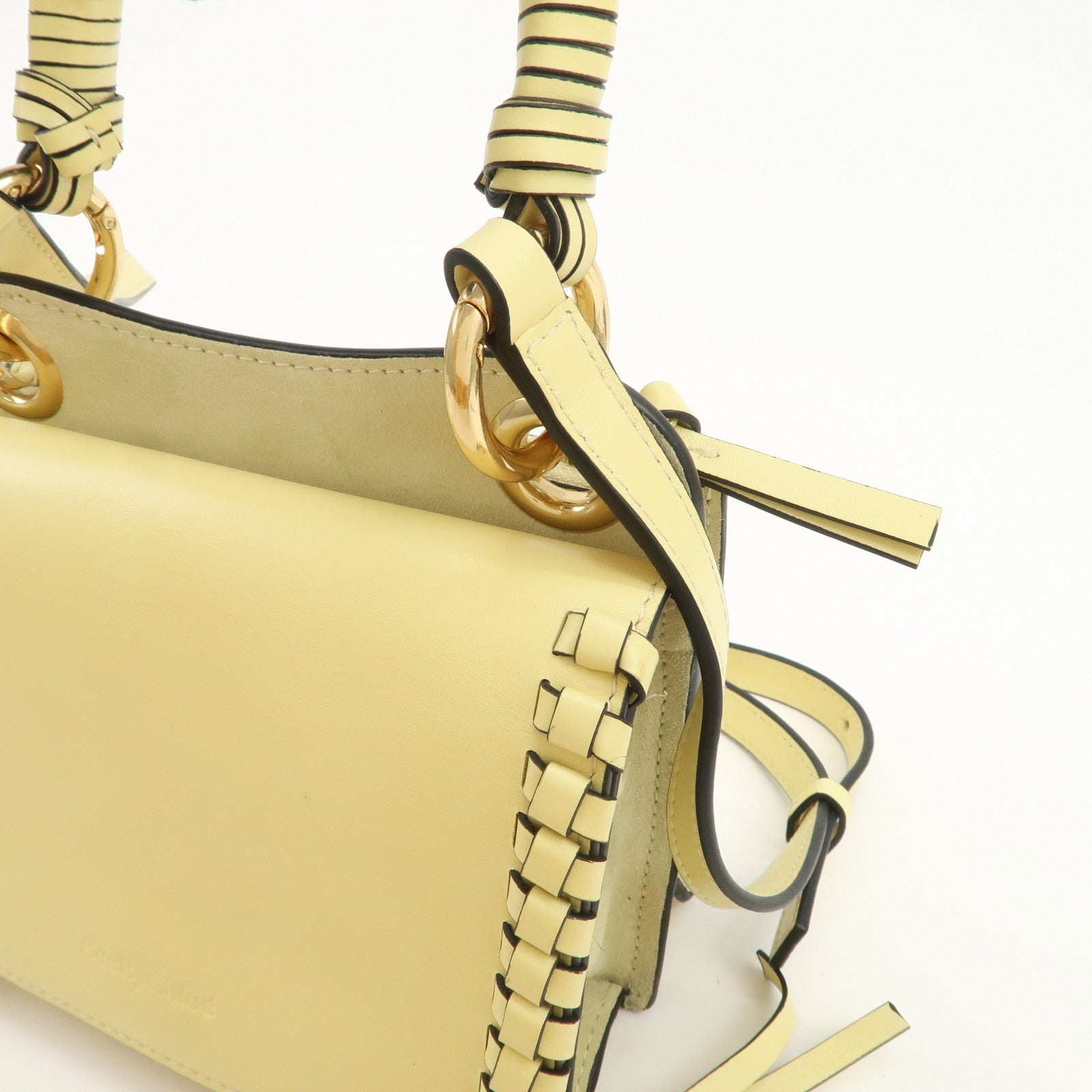 Chloe See By Chloe Tilda Leather 2WAY Bag Hand Bag 01-22-52-65