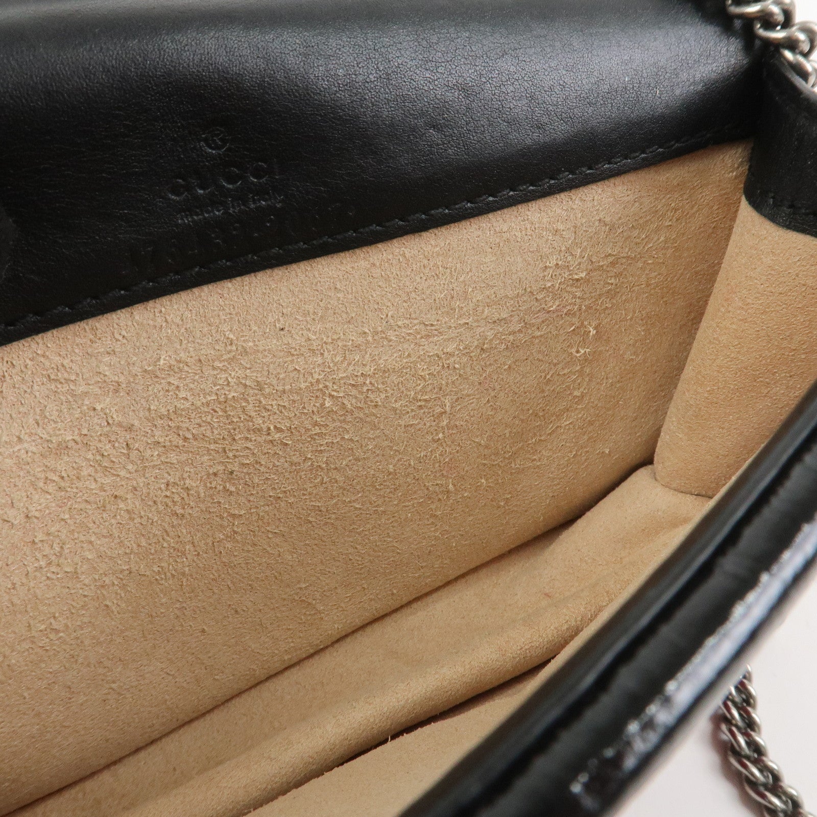 GUCCI Dionysus Super Mini Bag Leather Chain Shoulder Bag 476432