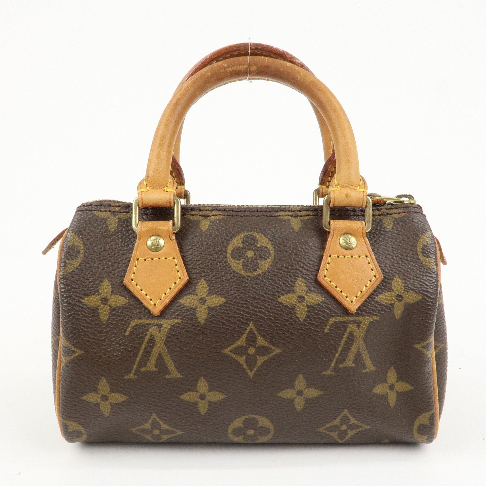 Louis Vuitton Monogram Canvas Mini Speedy Mini Boston Bag M41534