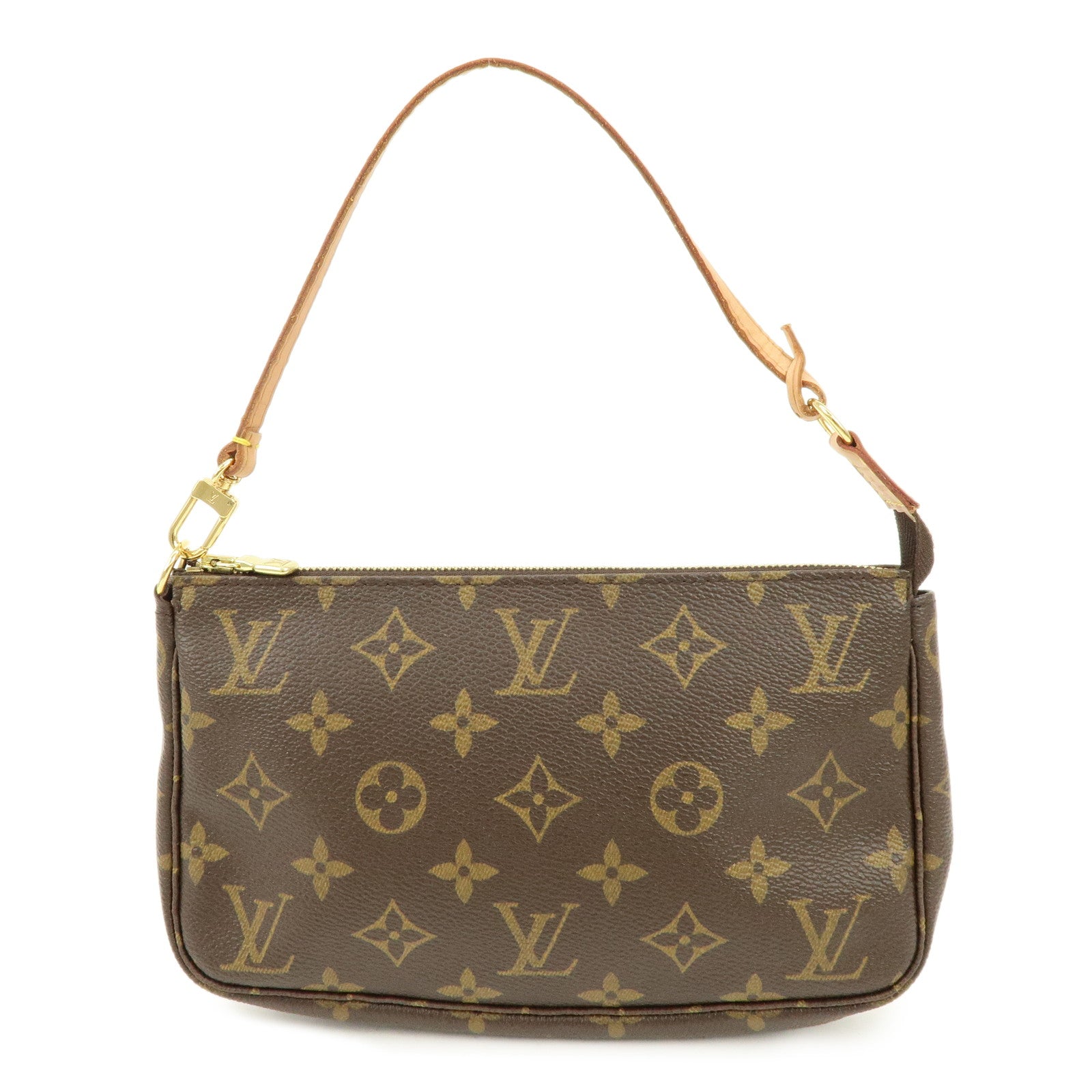 Louis Vuitton Monogram Pochette Accessoires Pouch Hand Bag M51980