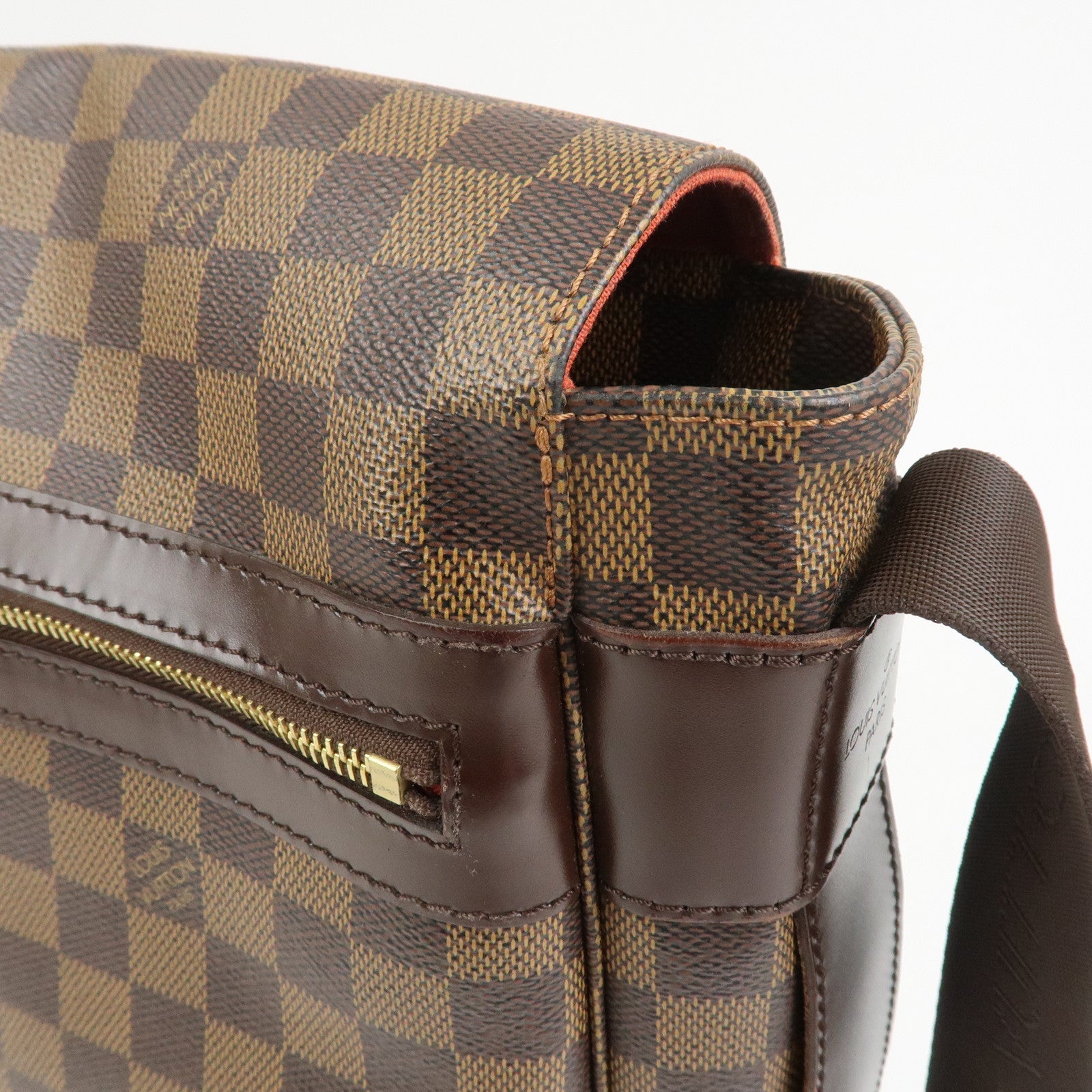 Louis Vuitton Damier Ebene Bastille Shoulder Bag N45258