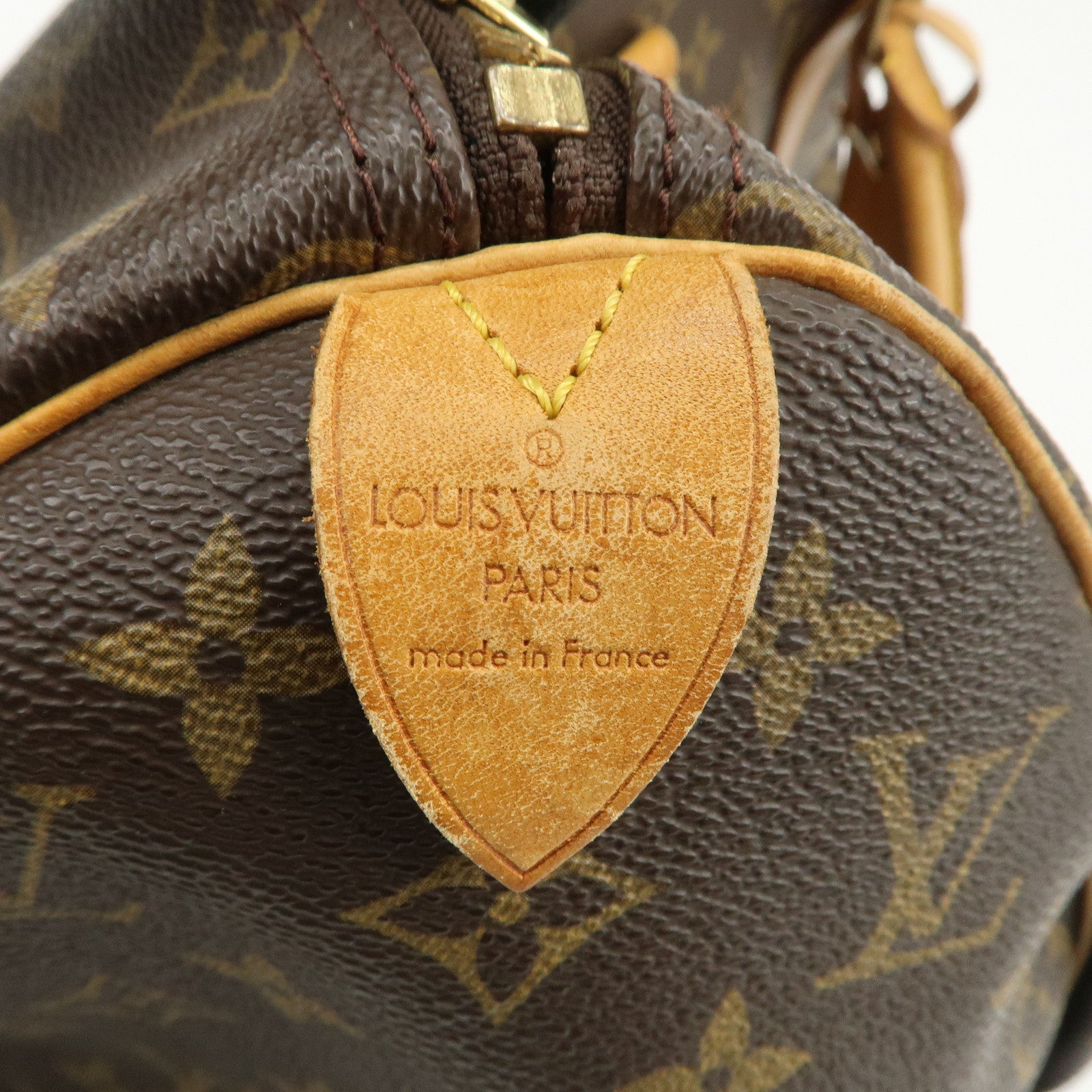 Louis Vuitton Monogram Canvas Keep All 45 Boston Bag Brown M41428